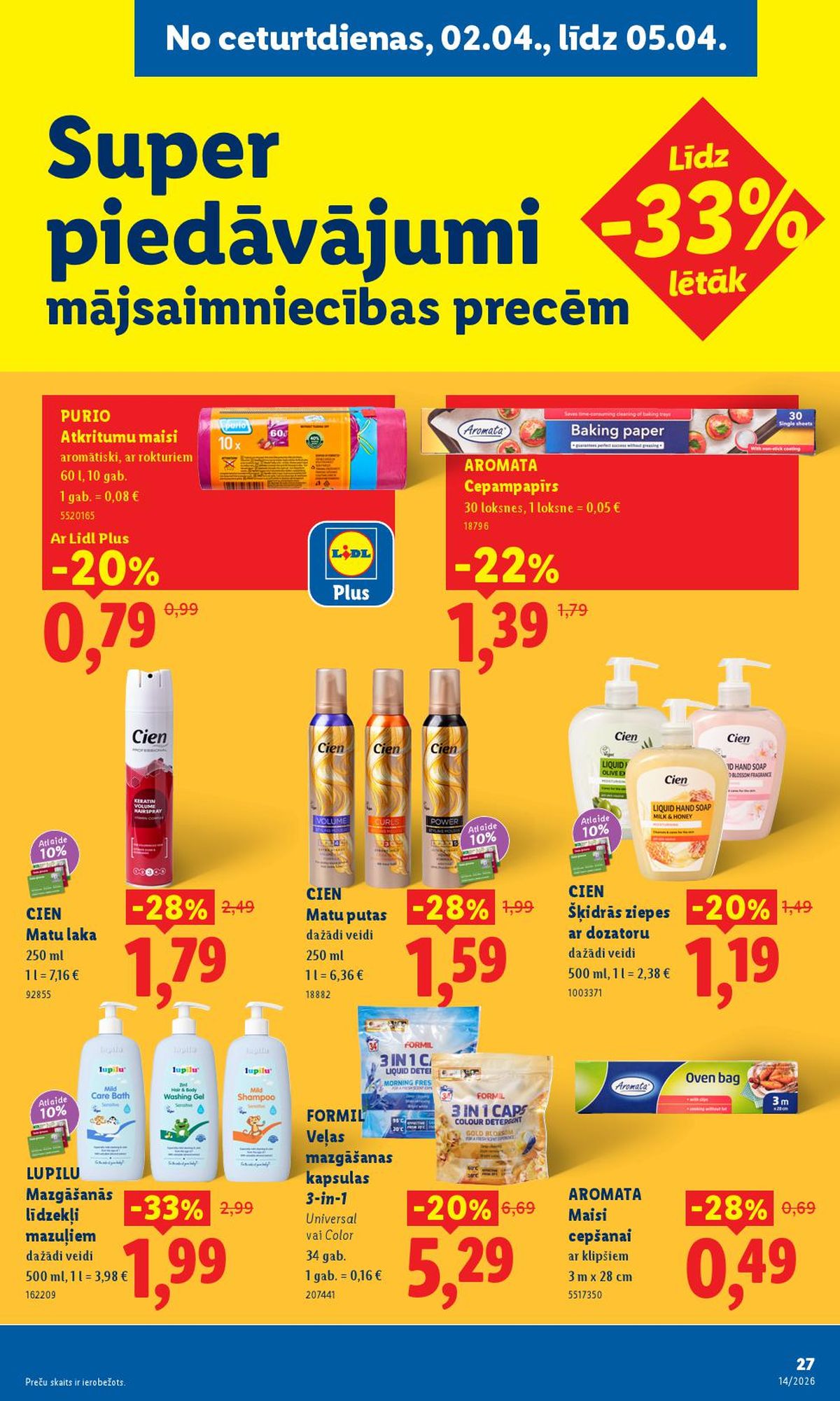 lidl - LIDL (30.03.2026 - 05.04.2026) - page: 14