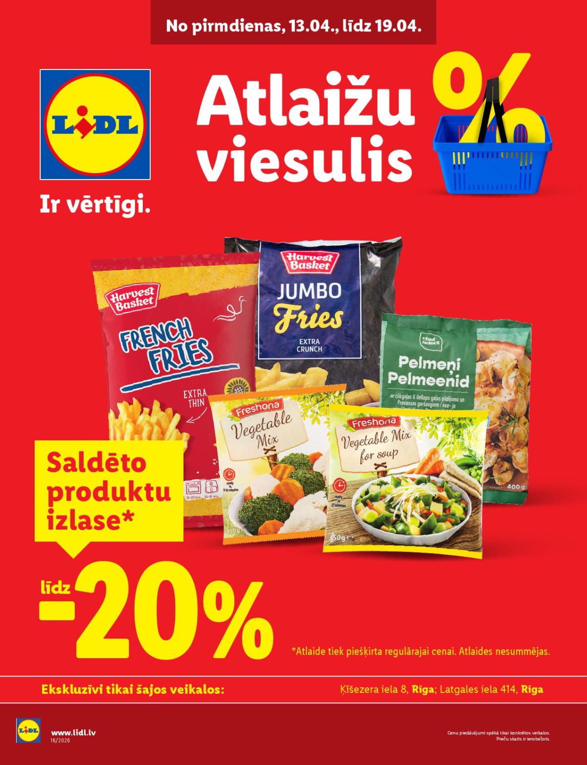 lidl - LIDL - Atlaižu viesulis (13.04.2026 - 19.04.2026)