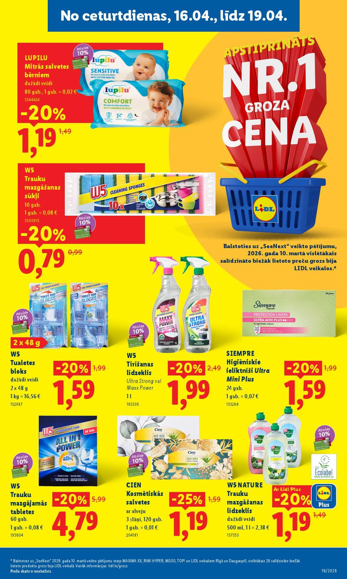 lidl - LIDL - Aktuālais akciju buklets (13.04.2026 - 19.04.2026) - page: 18