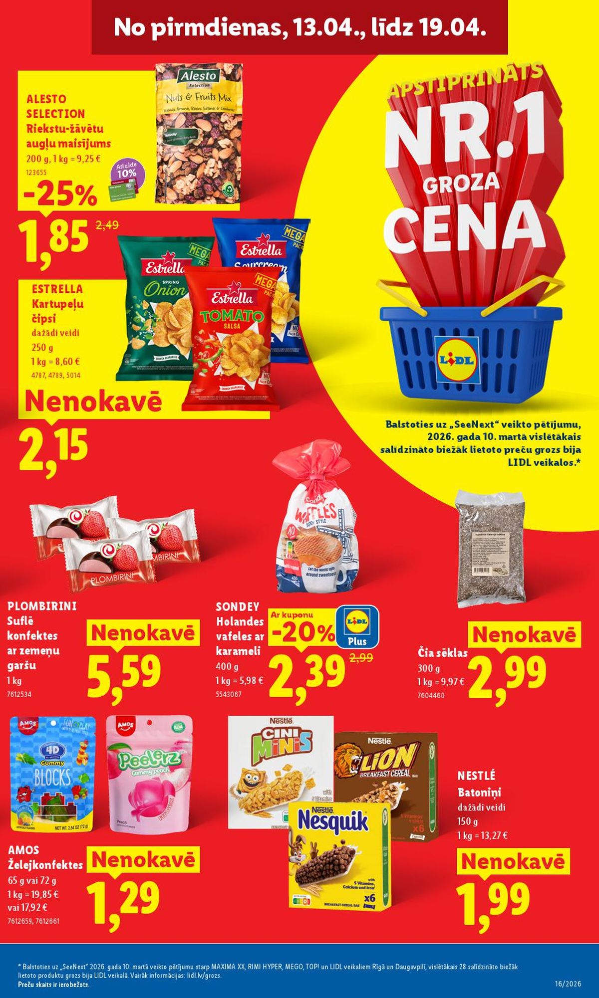 lidl - LIDL - Aktuālais akciju buklets (13.04.2026 - 19.04.2026) - page: 10