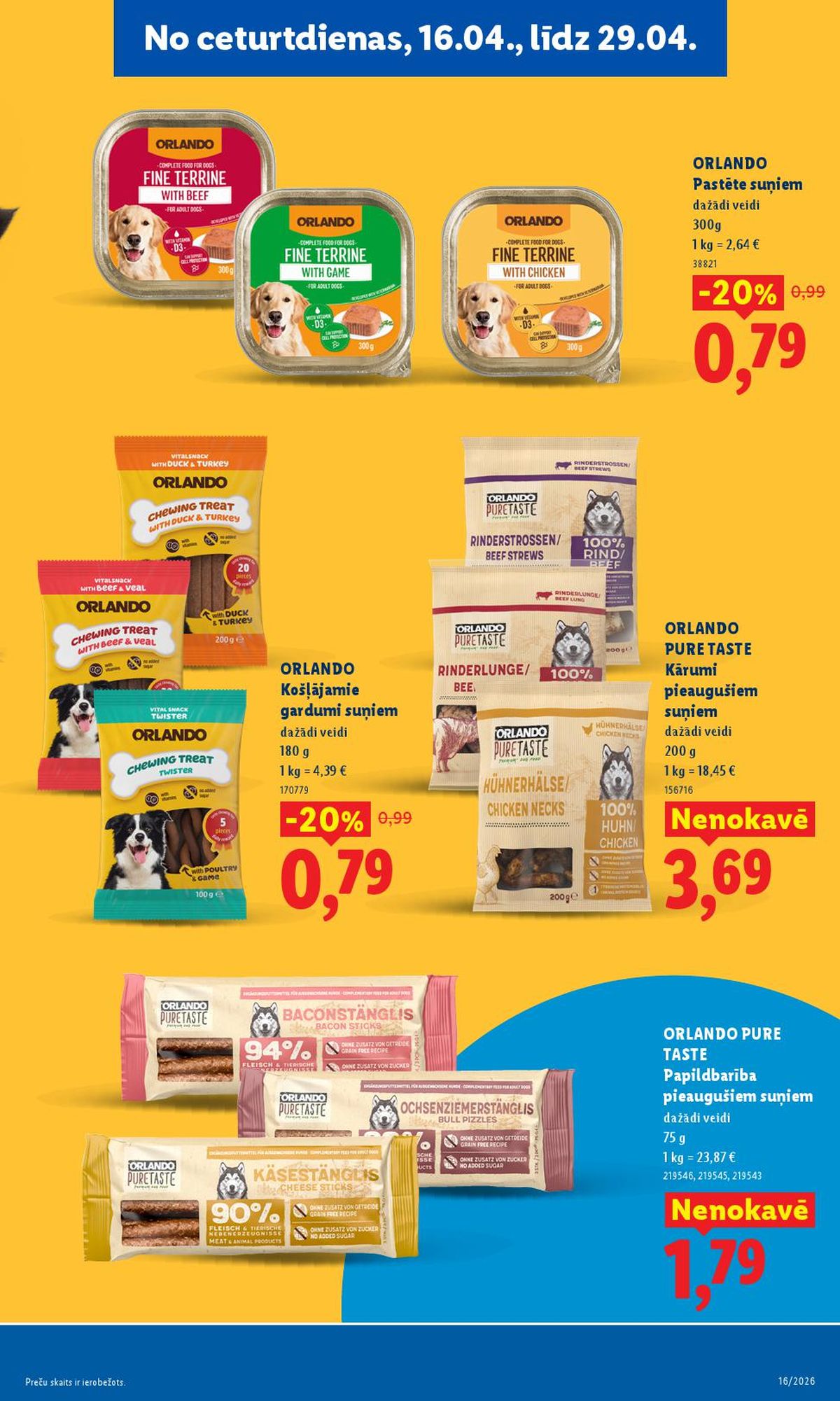 lidl - LIDL - Aktuālais akciju buklets (13.04.2026 - 19.04.2026) - page: 15