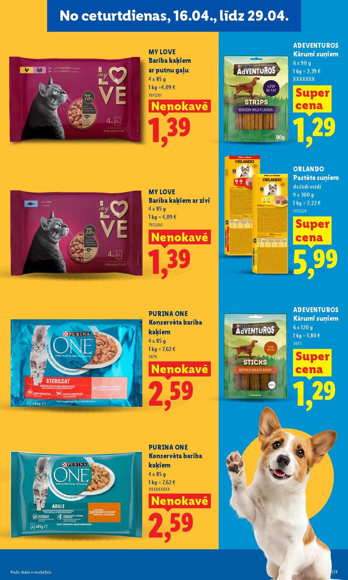 lidl - LIDL - Aktuālais akciju buklets (13.04.2026 - 19.04.2026) - page: 16