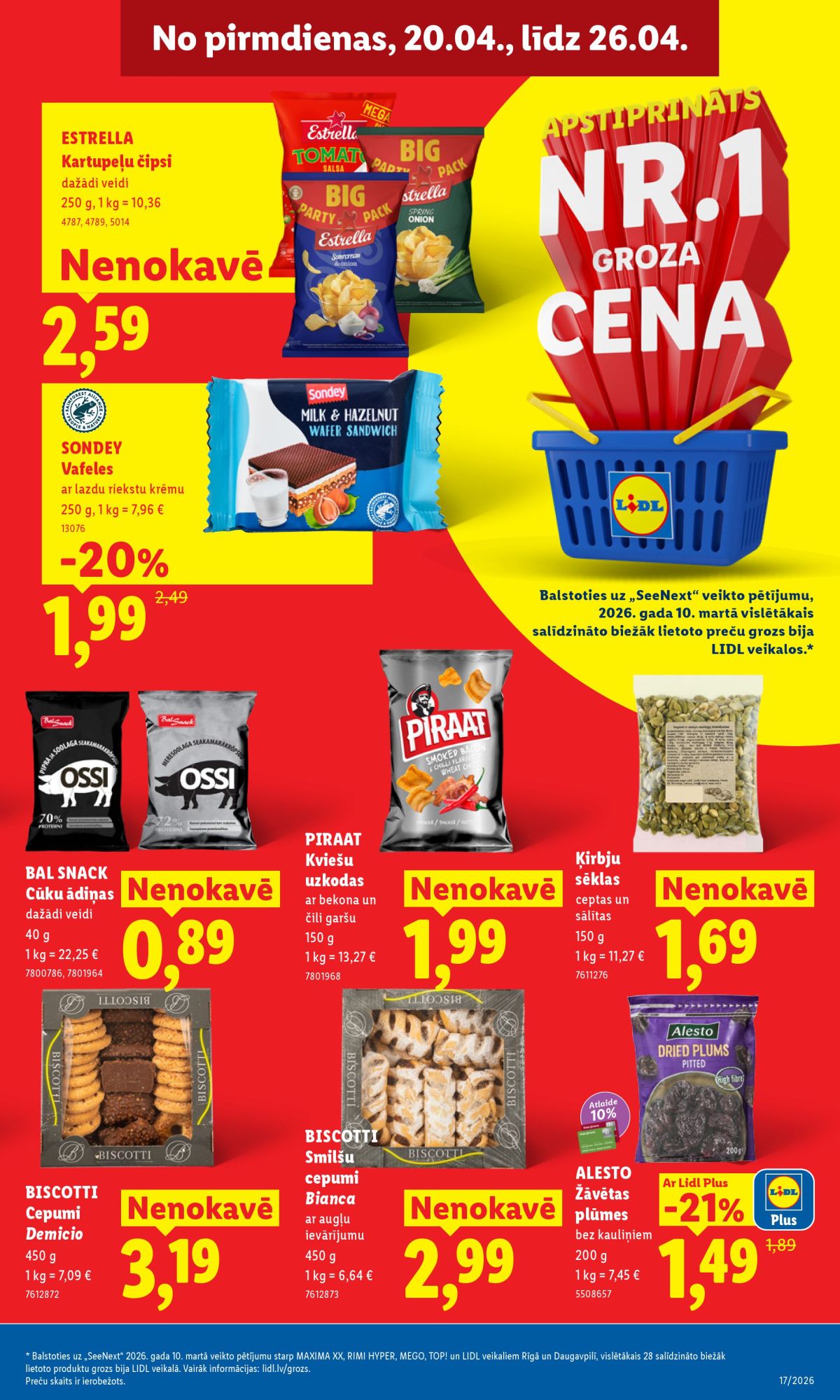 lidl - LIDL - Aktuālais akciju buklets (20.04.2026 - 26.04.2026) - page: 9