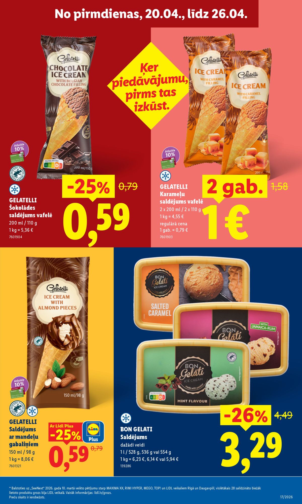 lidl - LIDL - Aktuālais akciju buklets (20.04.2026 - 26.04.2026) - page: 8