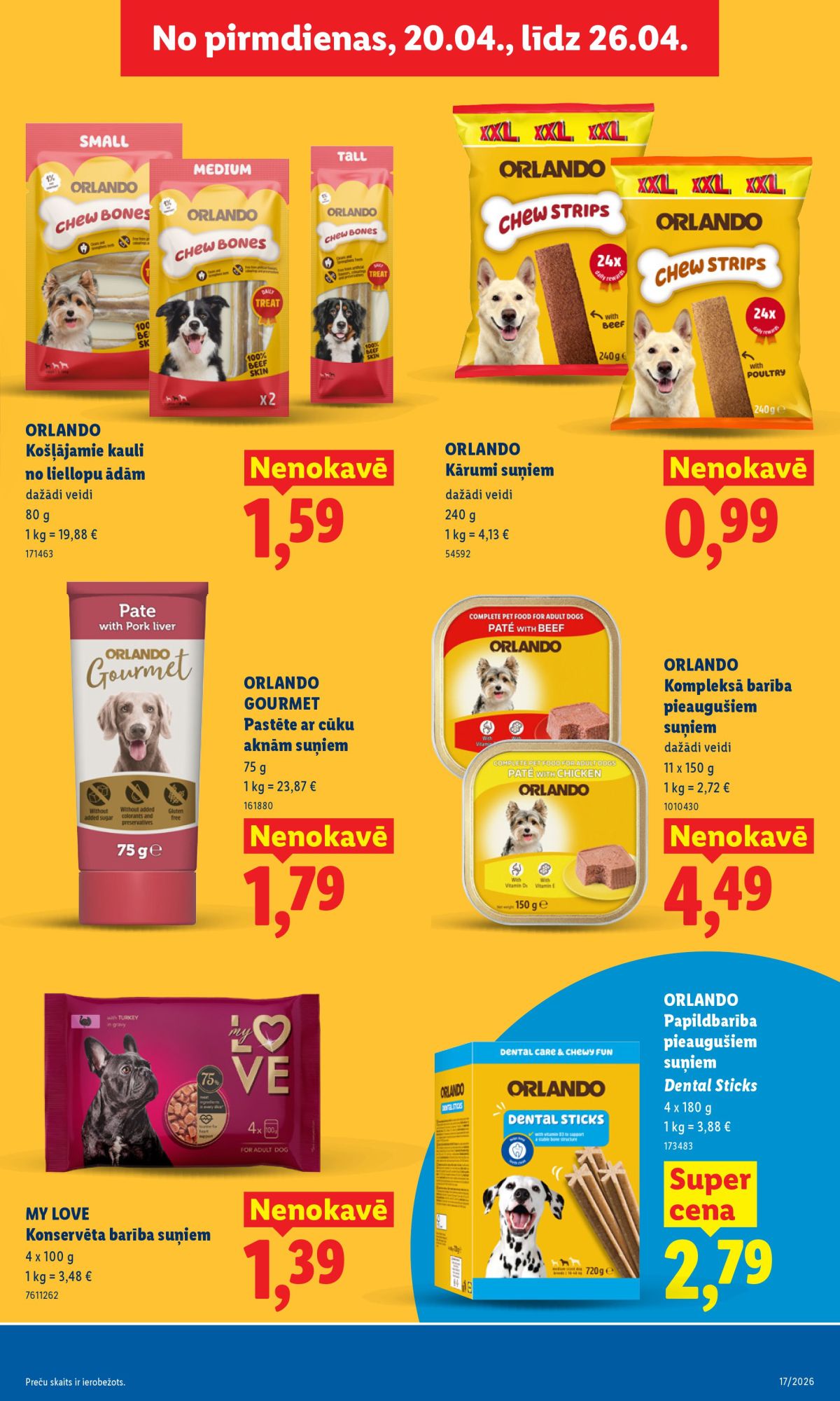 lidl - LIDL - Aktuālais akciju buklets (20.04.2026 - 26.04.2026) - page: 12