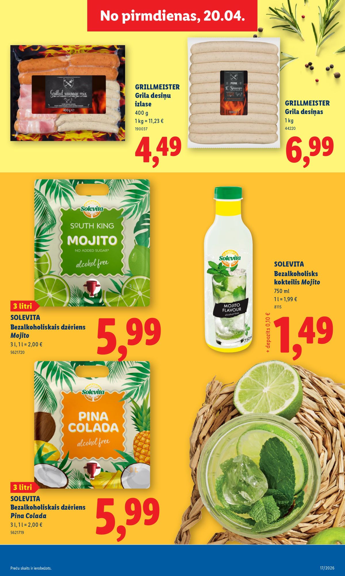 lidl - LIDL - Aktuālais akciju buklets (20.04.2026 - 26.04.2026) - page: 7