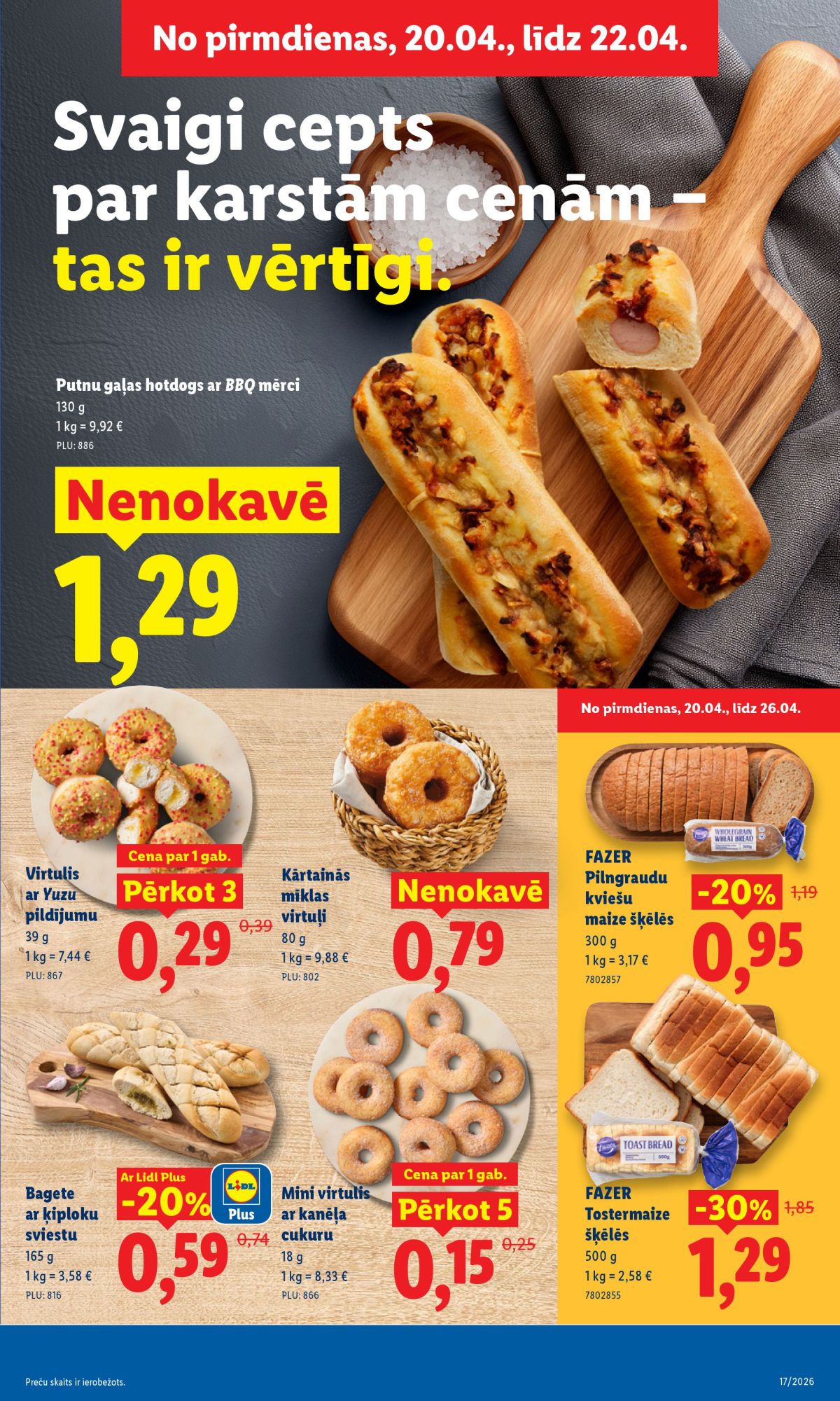 lidl - LIDL - Aktuālais akciju buklets (20.04.2026 - 26.04.2026) - page: 4