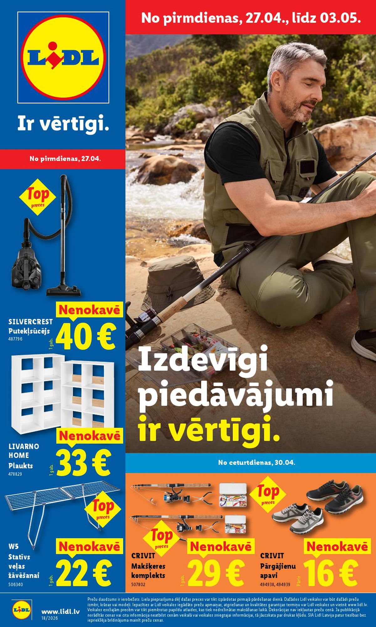 lidl - LIDL - Nepārtikas preču piedāvājums (27.04.2026 - 03.05.2026)