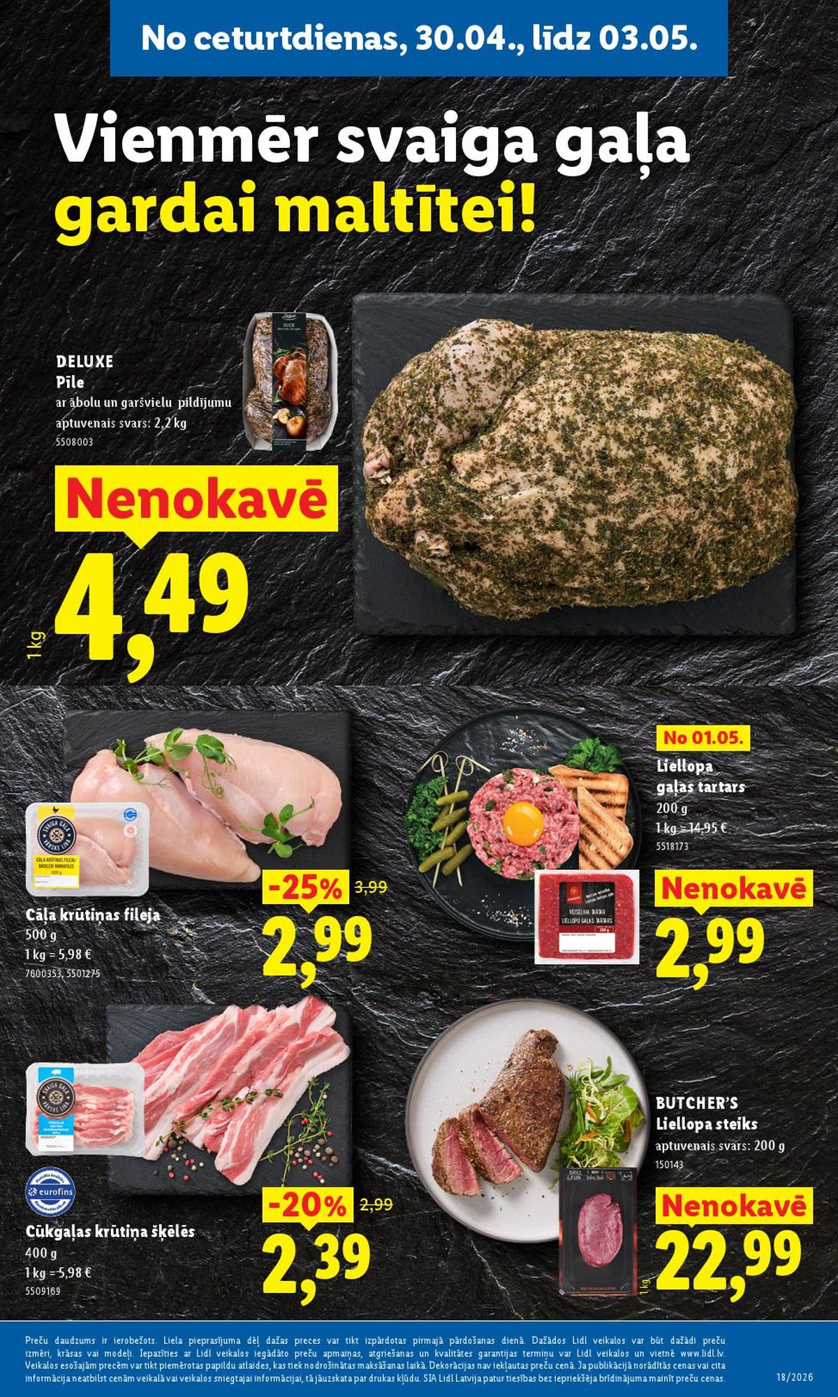 lidl - LIDL - Aktuālais akciju buklets (27.04.2026 - 03.05.2026) - page: 20