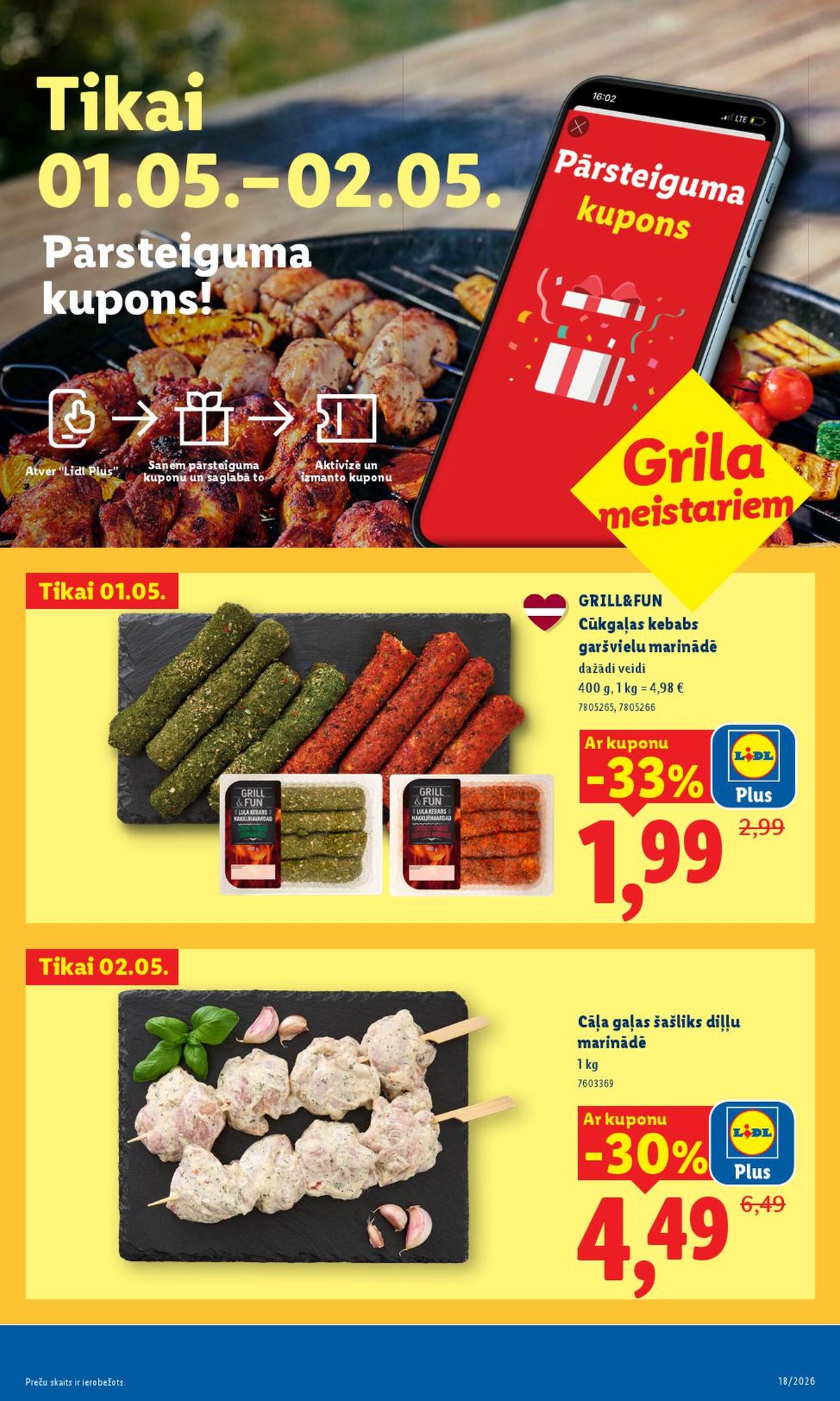 lidl - LIDL - Aktuālais akciju buklets (27.04.2026 - 03.05.2026) - page: 10