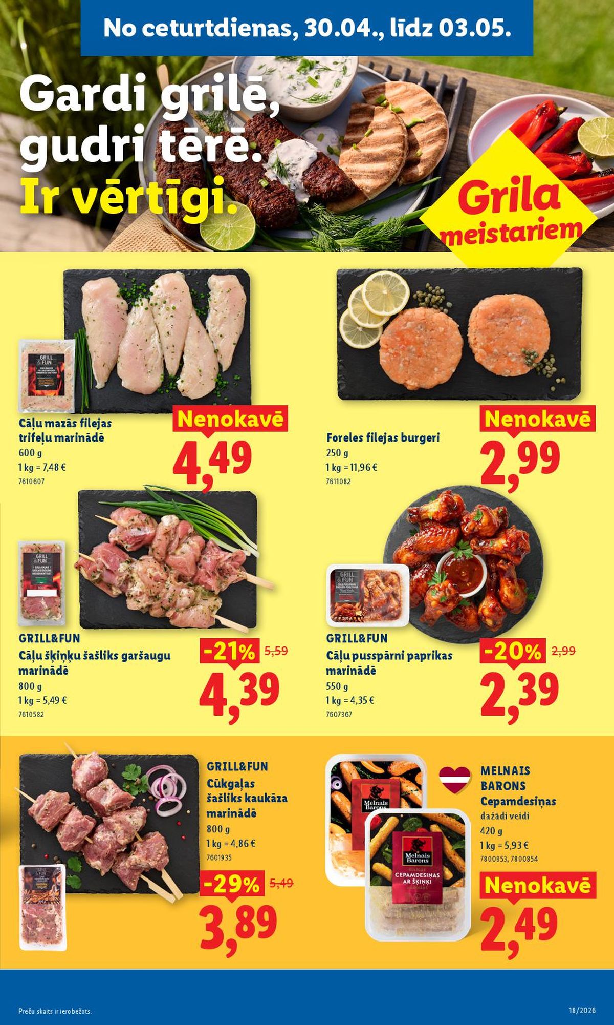 lidl - LIDL - Aktuālais akciju buklets (27.04.2026 - 03.05.2026) - page: 19
