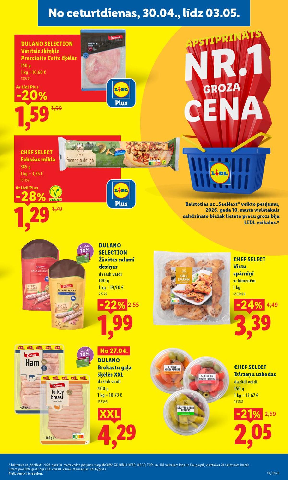 lidl - LIDL - Aktuālais akciju buklets (27.04.2026 - 03.05.2026) - page: 16
