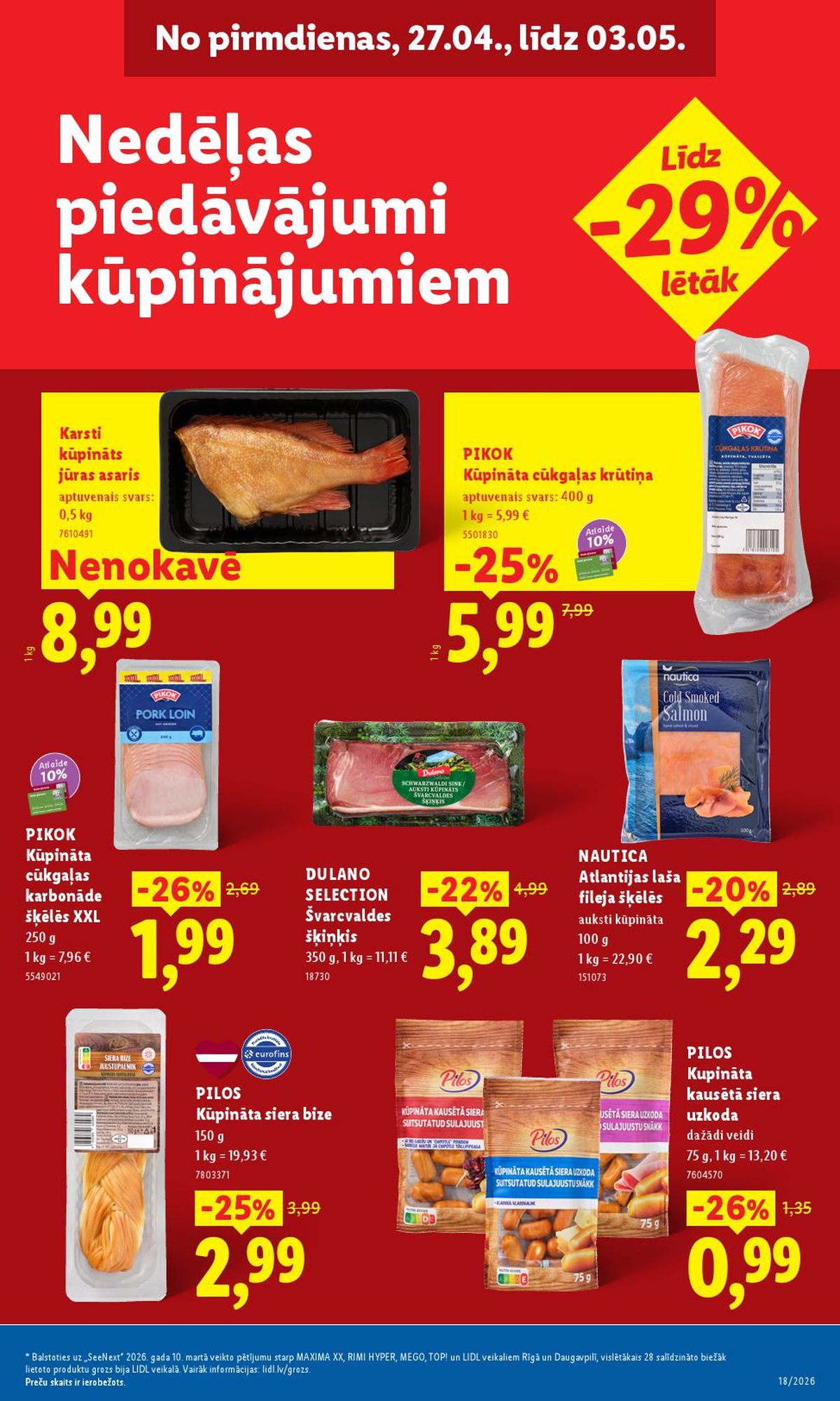 lidl - LIDL - Aktuālais akciju buklets (27.04.2026 - 03.05.2026) - page: 7