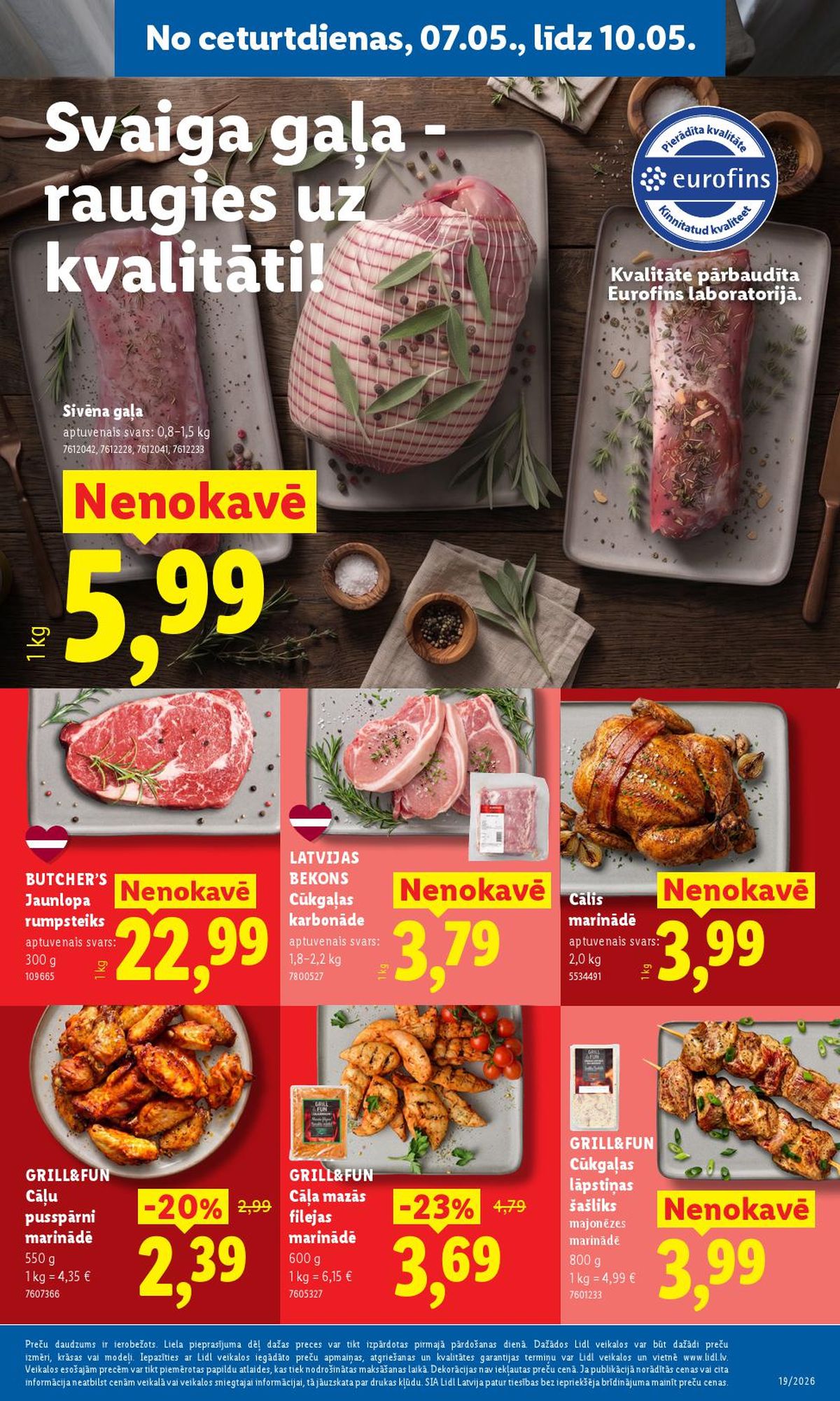 lidl - LIDL - Aktuālais akciju buklets (04.05.2026 - 10.05.2026) - page: 26