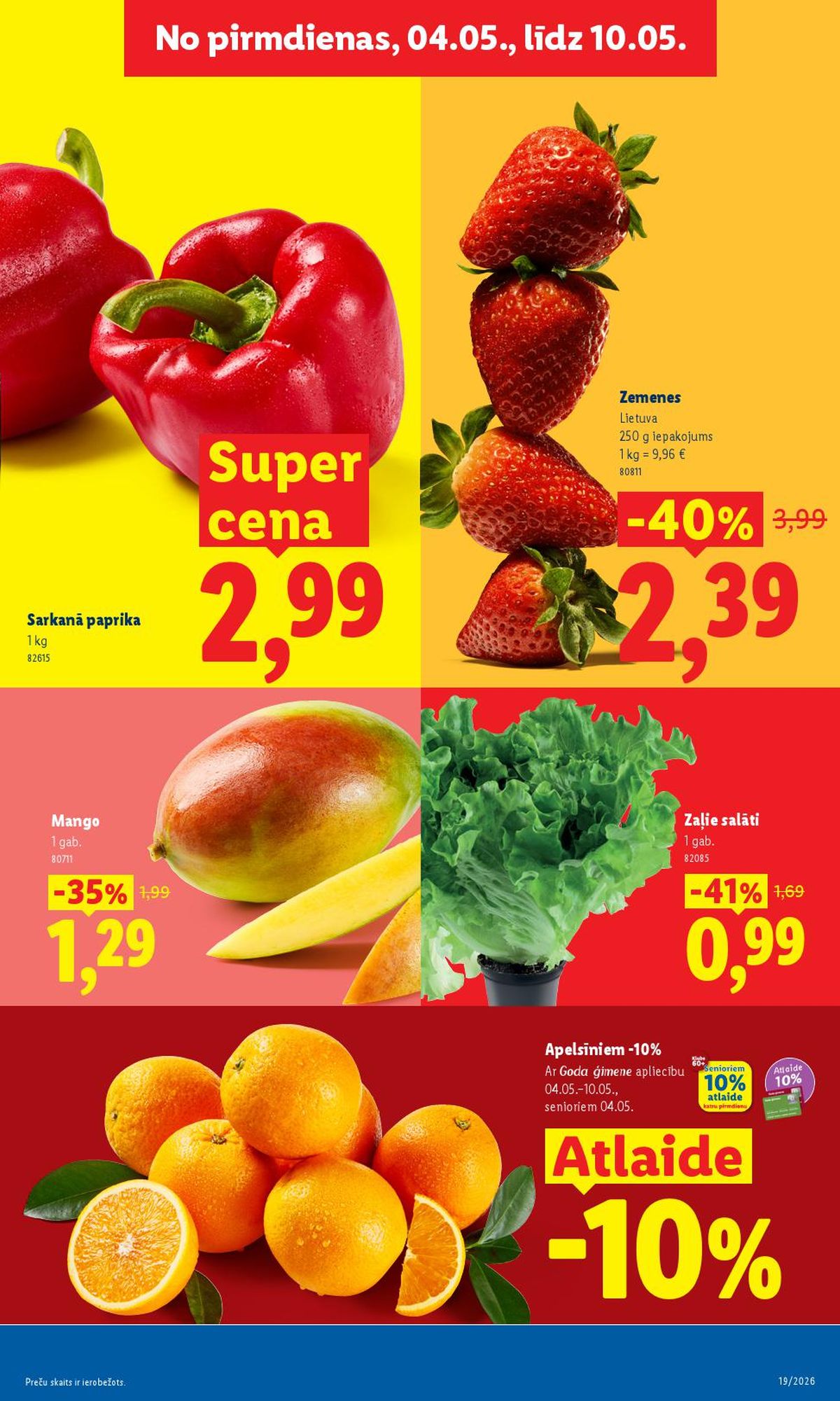 lidl - LIDL - Aktuālais akciju buklets (04.05.2026 - 10.05.2026) - page: 3