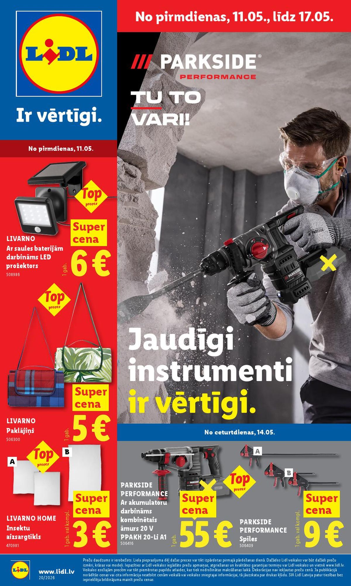 lidl - LIDL - Nepārtikas preču piedāvājums (11.05.2026 - 17.05.2026)