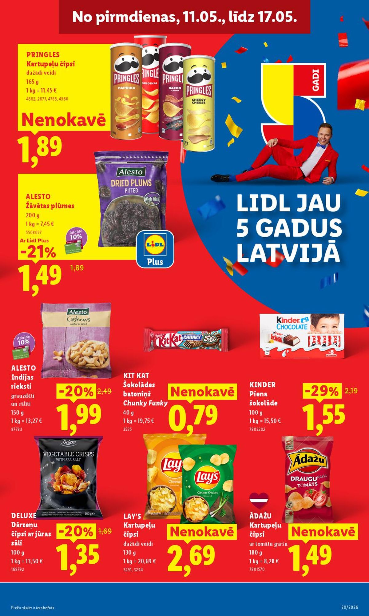 lidl - LIDL - Aktuālais akciju buklets (11.05.2026 - 17.05.2026) - page: 9