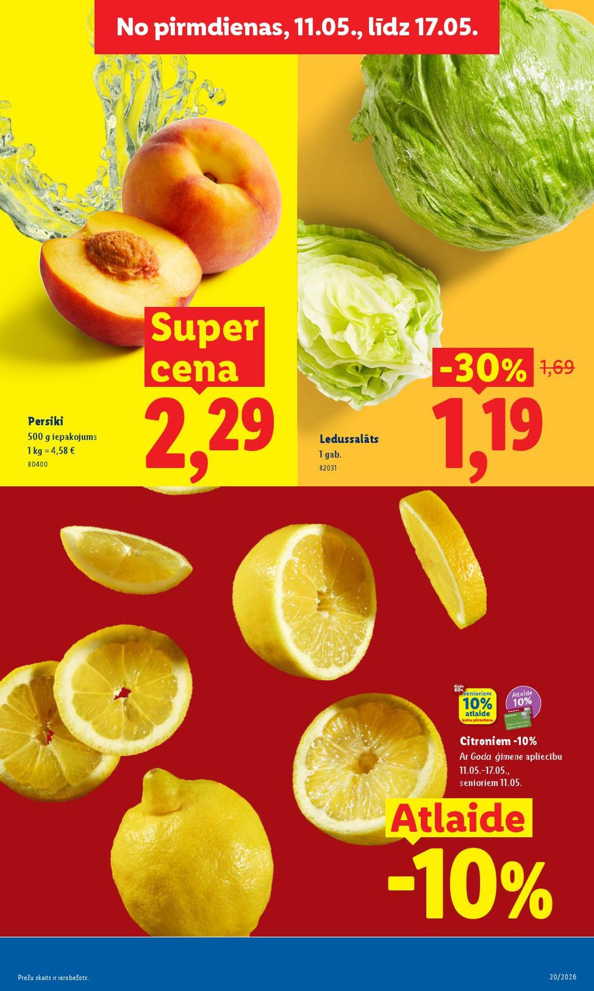 lidl - LIDL - Aktuālais akciju buklets (11.05.2026 - 17.05.2026) - page: 3