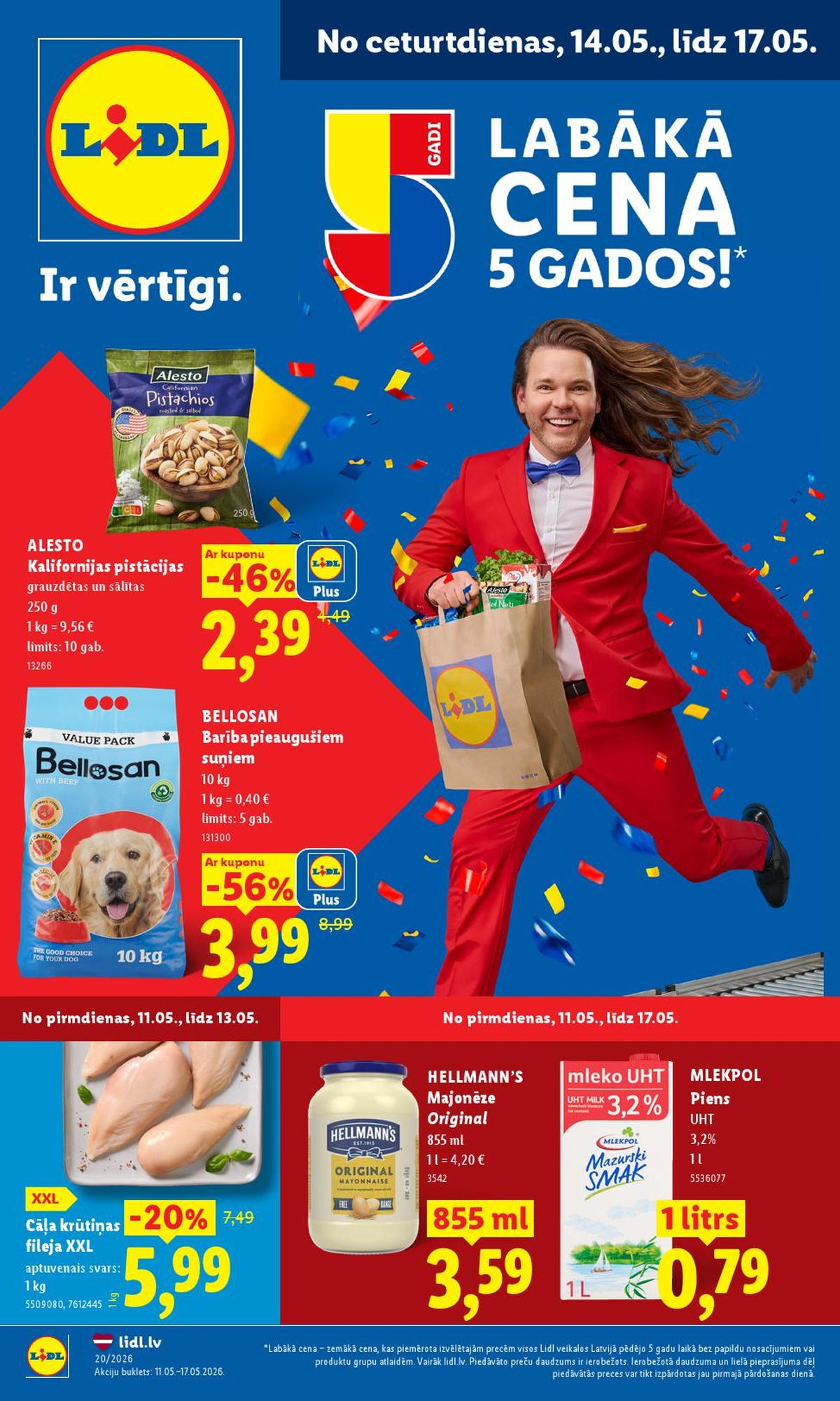 lidl - LIDL - Aktuālais akciju buklets (11.05.2026 - 17.05.2026) - page: 1