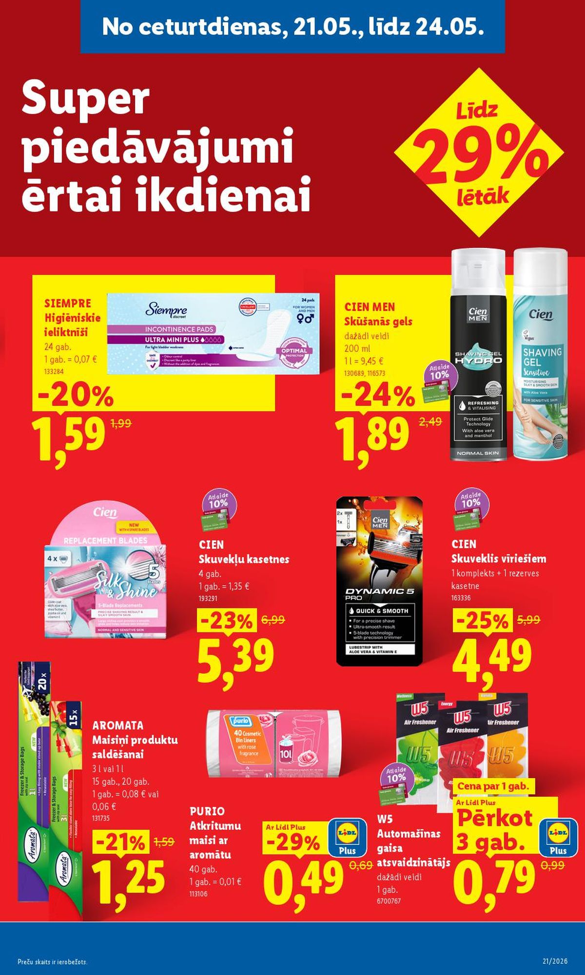 lidl - LIDL - Aktuālais akciju buklets (18.05.2026 - 24.05.2026) - page: 16