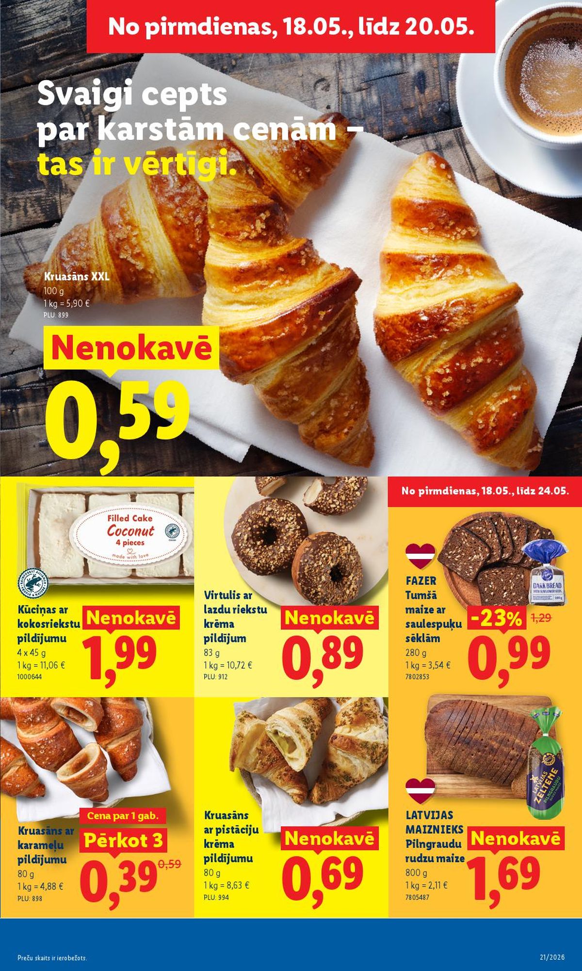 lidl - LIDL - Aktuālais akciju buklets (18.05.2026 - 24.05.2026) - page: 4
