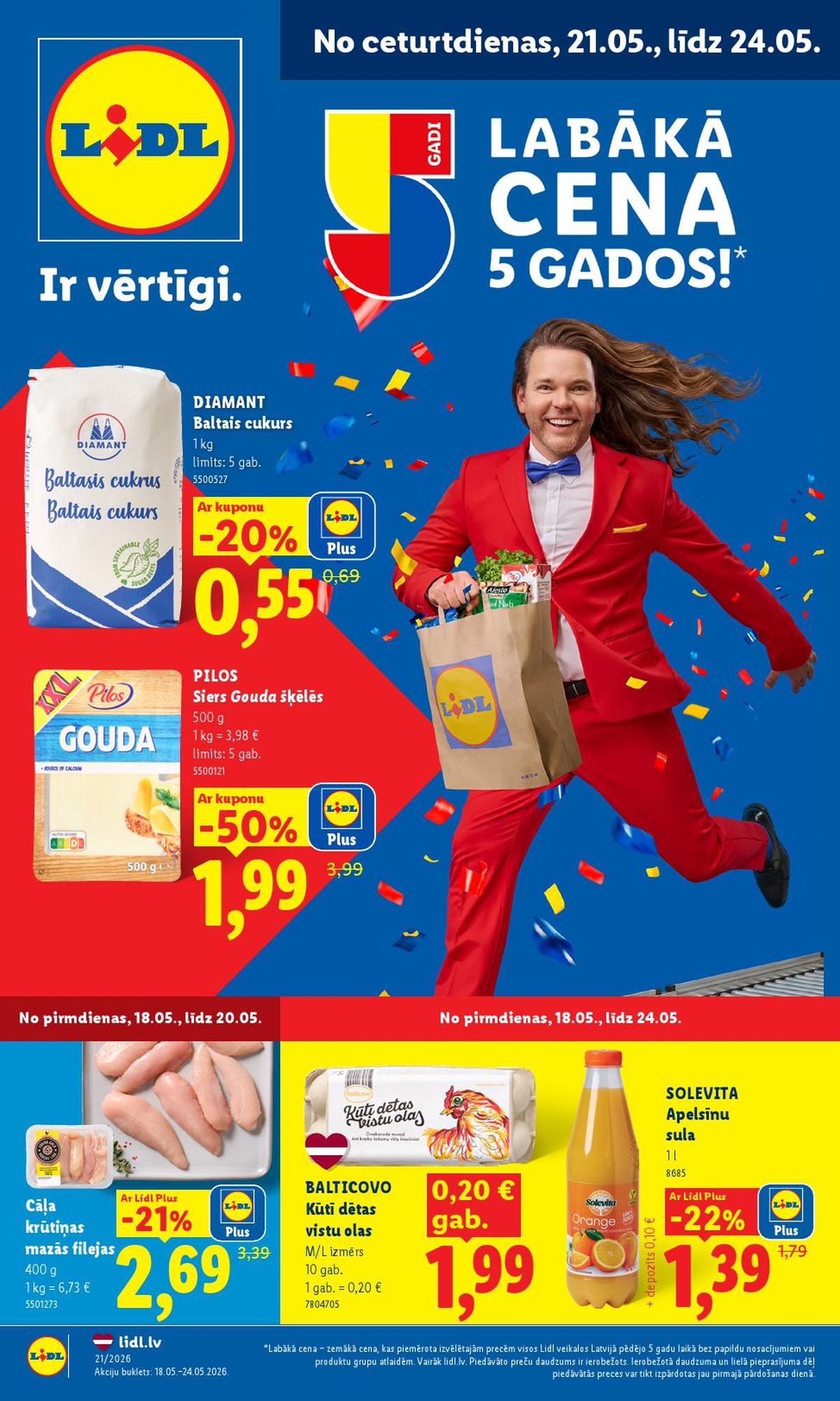 lidl - LIDL - Aktuālais akciju buklets (18.05.2026 - 24.05.2026)