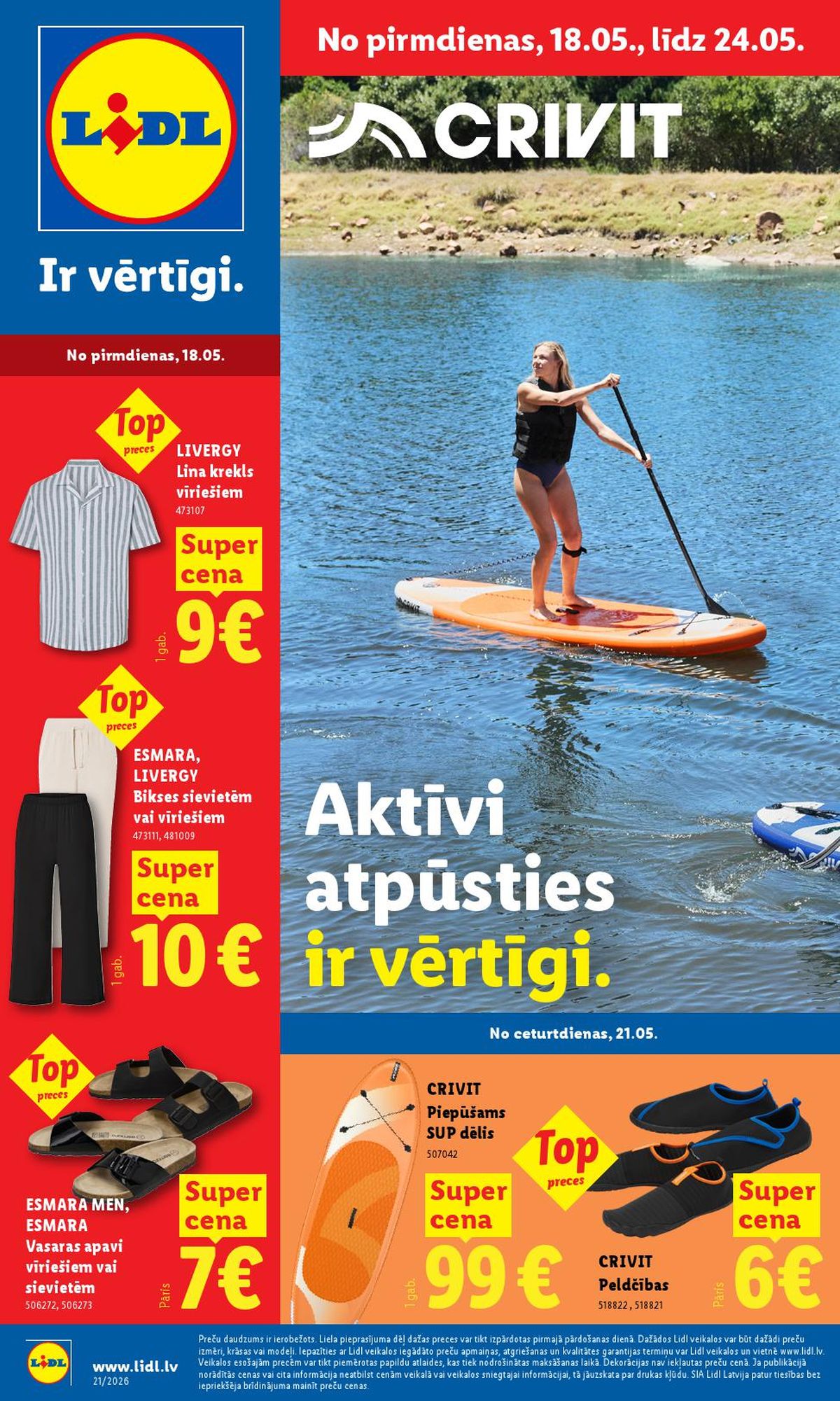 lidl - LIDL - Nepārtikas preču piedāvājums (18.05.2026 - 24.05.2026)