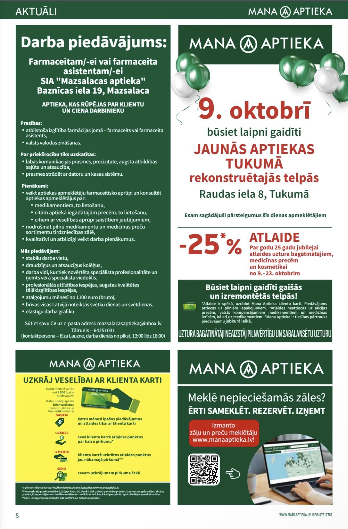 mana-aptieka - MANA APTIEKA (01.10.2026 - 31.10.2026) - page: 3