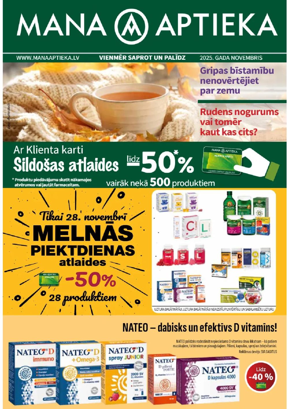 mana-aptieka - MANA APTIEKA (01.11.2025 - 30.11.2025) - page: 1