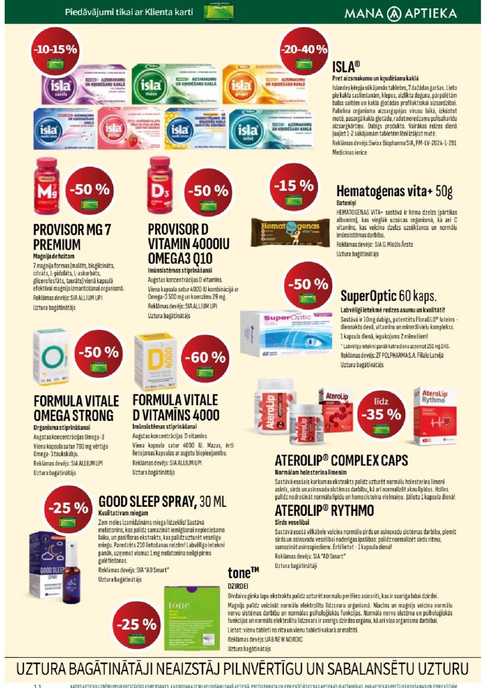 mana-aptieka - MANA APTIEKA (01.12.2025 - 31.12.2025) - page: 11
