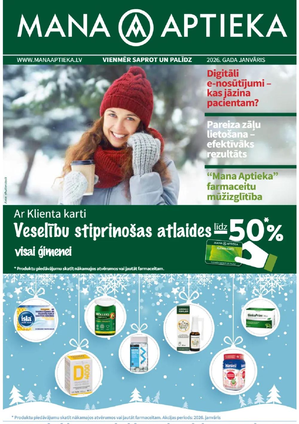 mana-aptieka - MANA APTIEKA (01.01.2026 - 31.01.2026) - page: 1