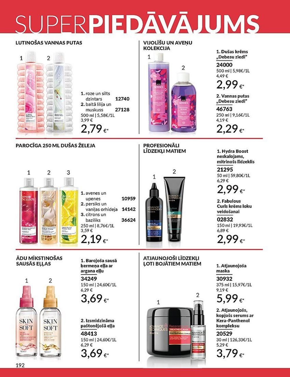 avon - AVON - Katalogs (01.06.2025 - 30.06.2025) - page: 192