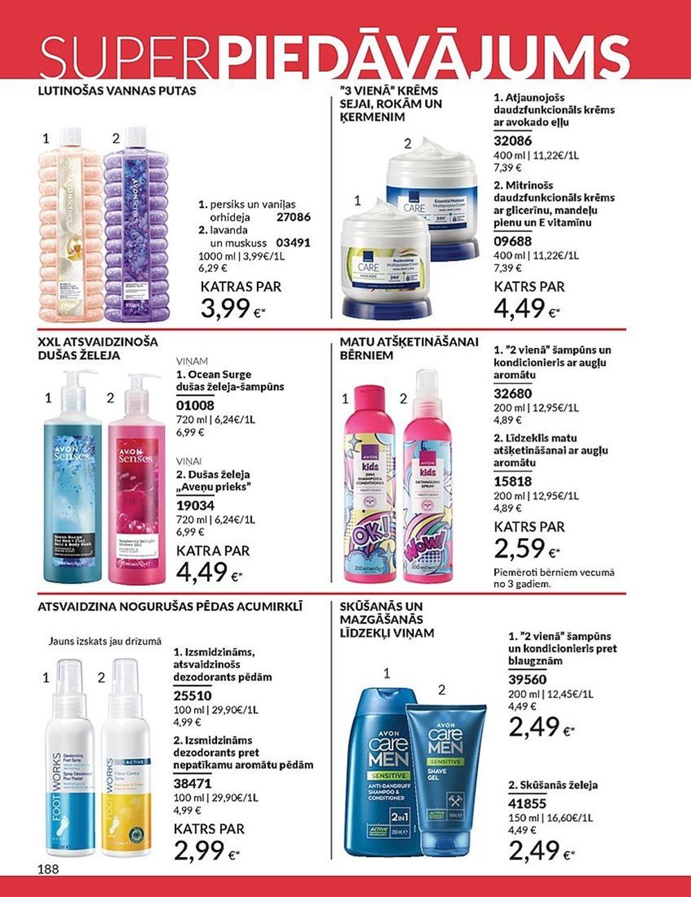 avon - AVON - Katalogs (01.05.2025 - 31.05.2025) - page: 188