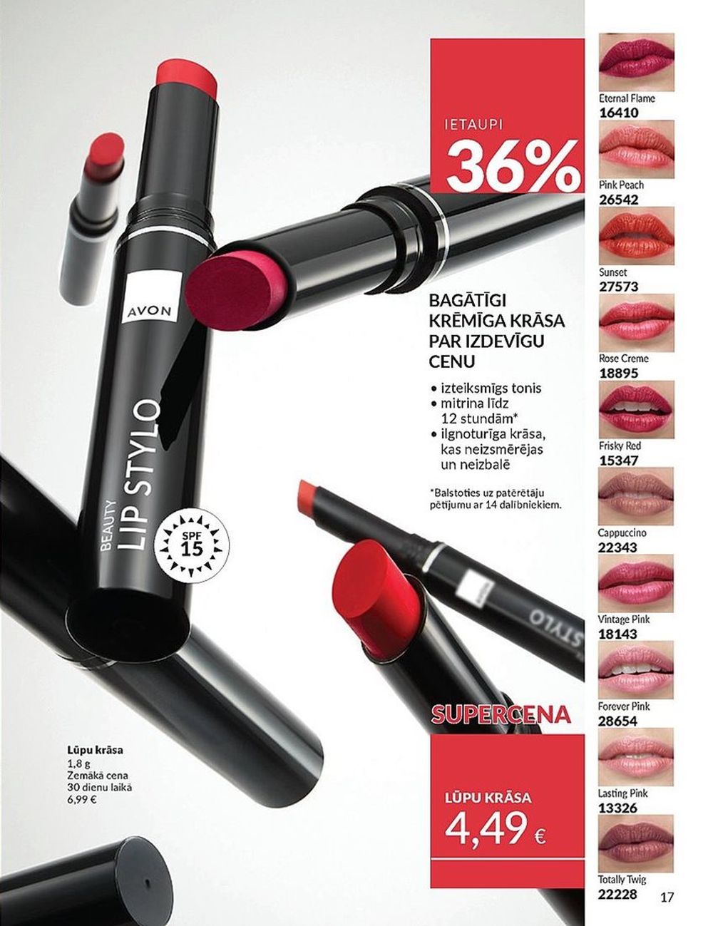 avon - AVON - Katalogs (01.04.2025 - 30.04.2025) - page: 17