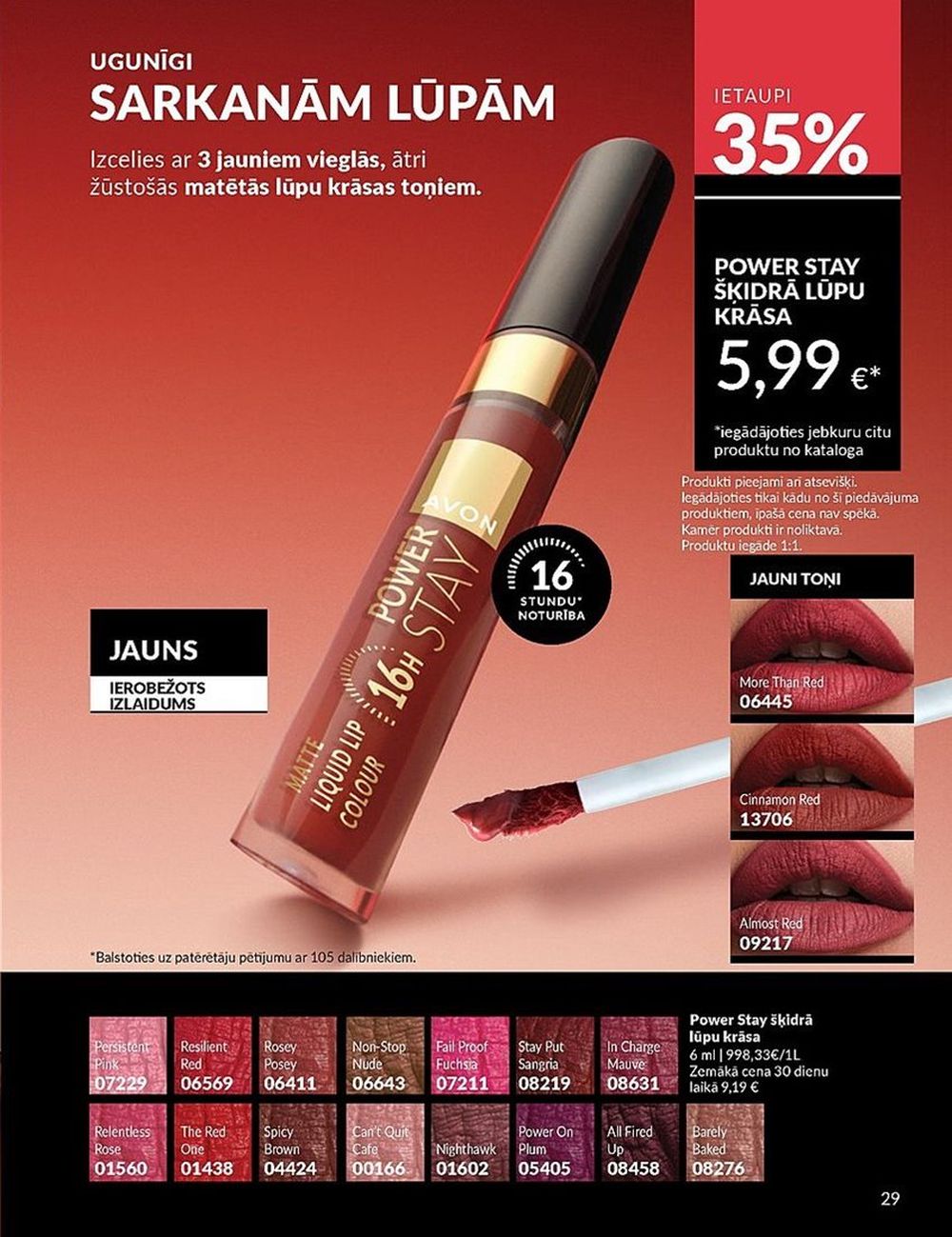 avon - AVON - Katalogs (01.04.2025 - 30.04.2025) - page: 29