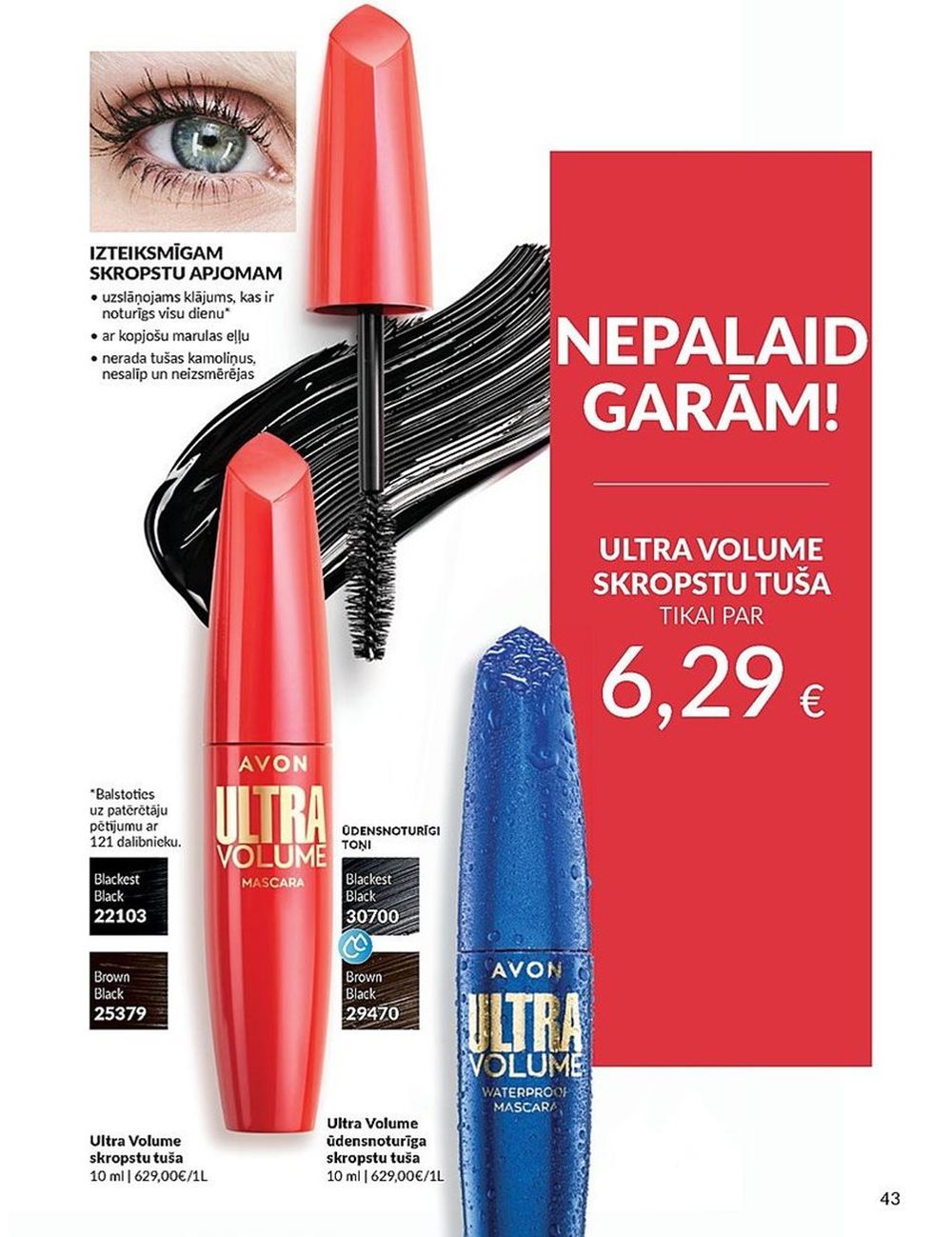 avon - AVON - Katalogs (01.04.2025 - 30.04.2025) - page: 43
