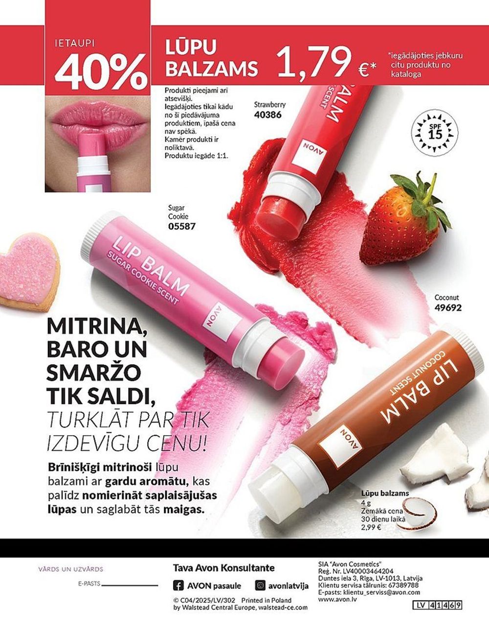 avon - AVON - Katalogs (01.04.2025 - 30.04.2025) - page: 189