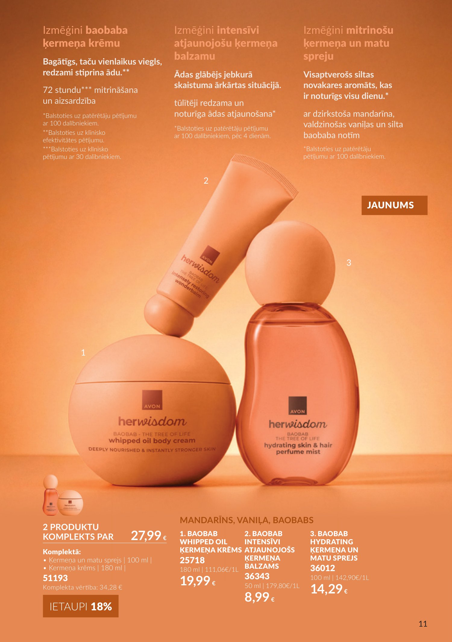 avon - Oktobra katalogs (2026-09-30 - 2026-10-31) - page: 11