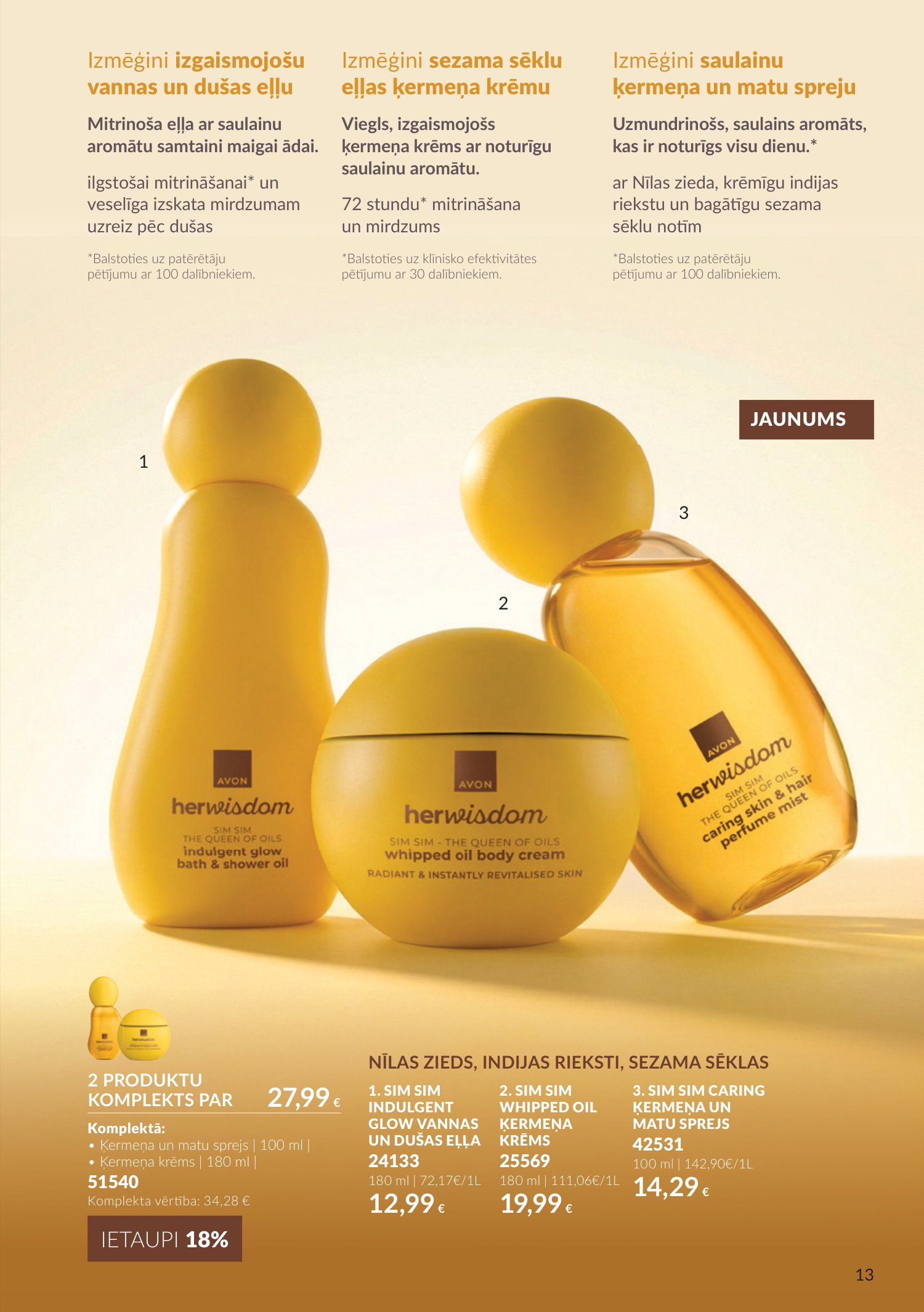 avon - Oktobra katalogs (2026-09-30 - 2026-10-31) - page: 13