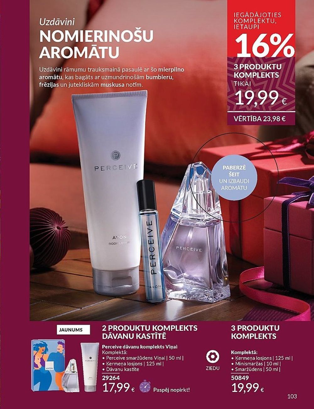 avon - AVON - Katalogs (01.12.2024 - 31.12.2024) - page: 103