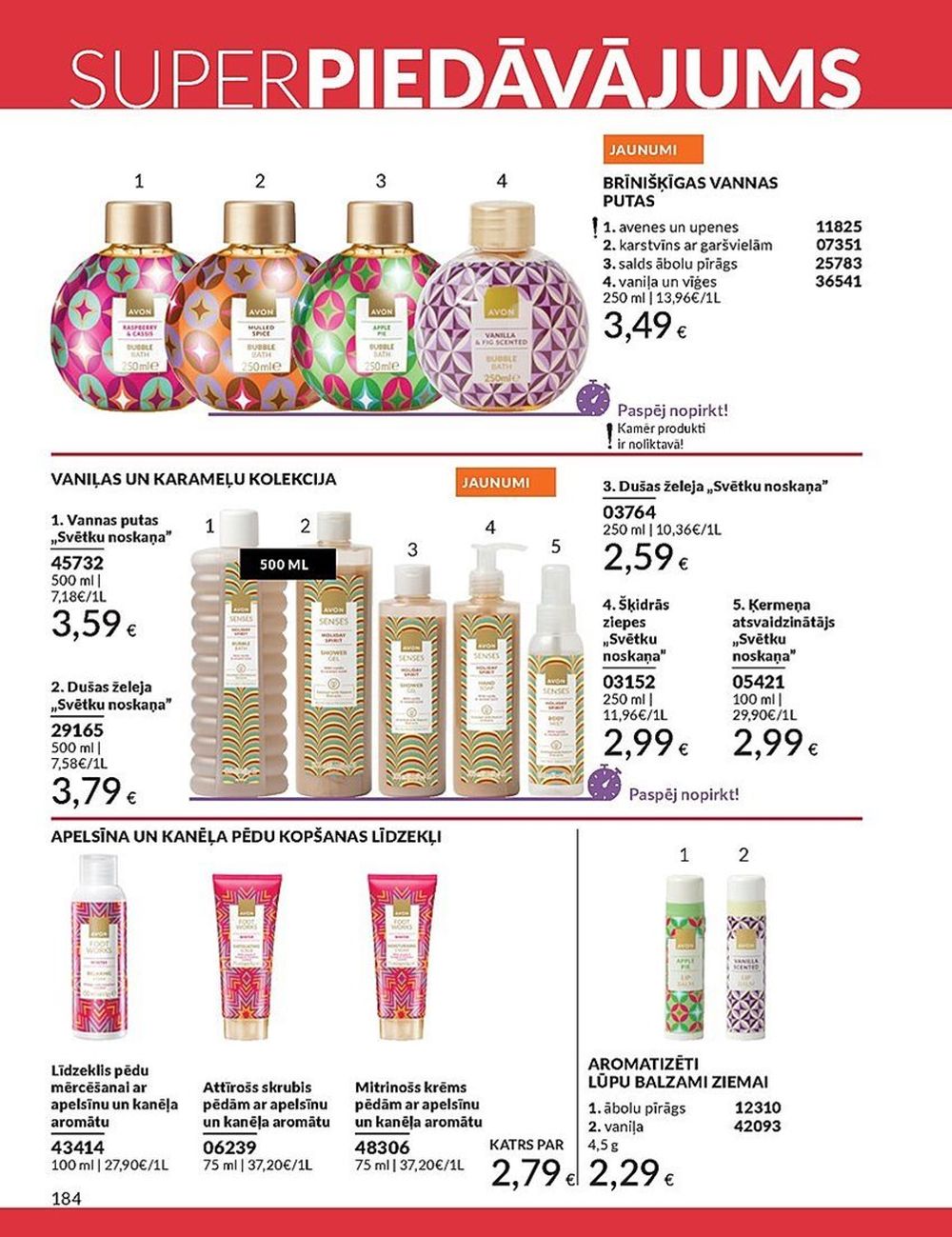 avon - AVON - Katalogs (01.01.2025 - 31.01.2025) - page: 184