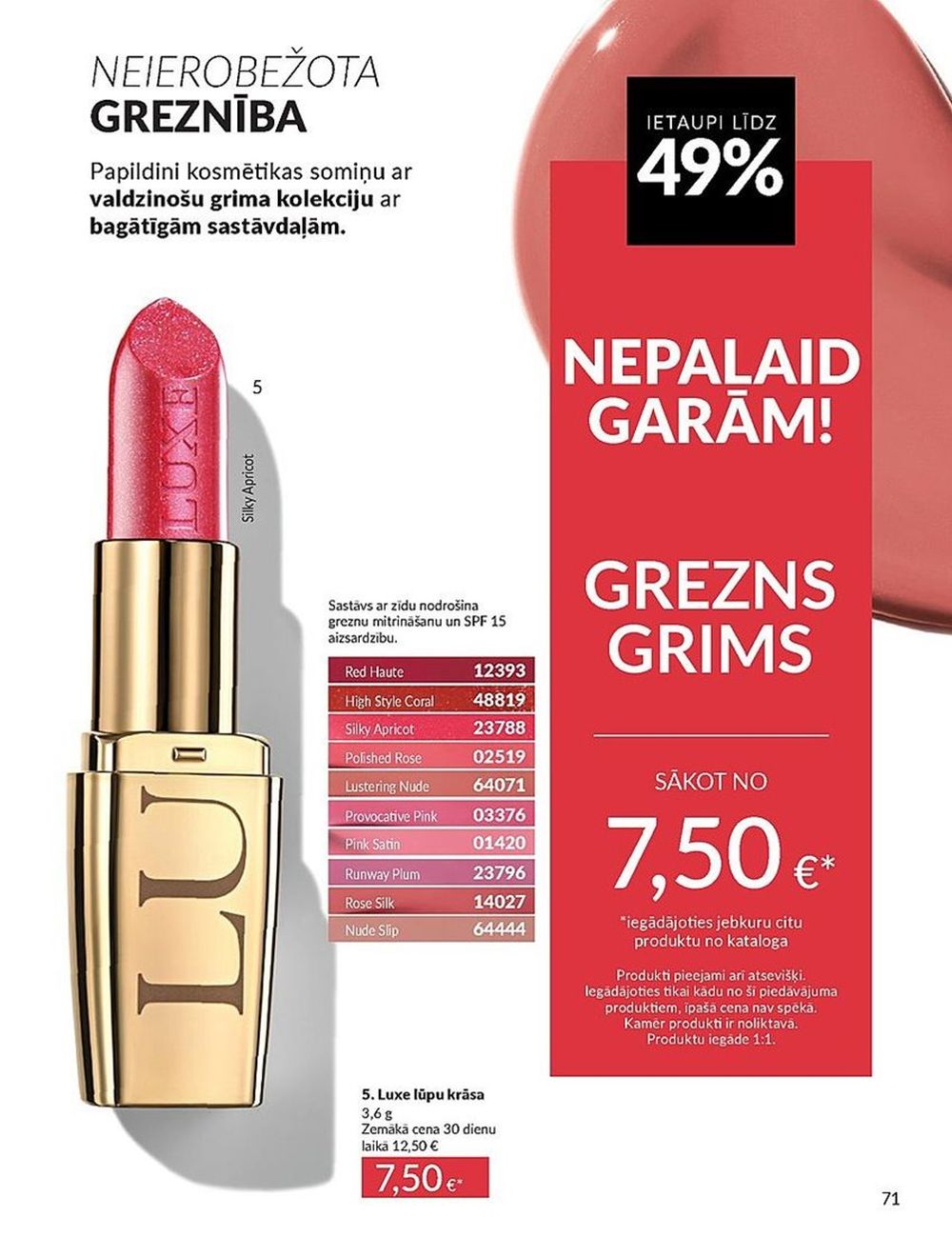 avon - AVON - Katalogs (01.05.2025 - 31.05.2025) - page: 71 avon - AVON - Katalogs (01.05.2025 - 31.05.2025) - page: 71