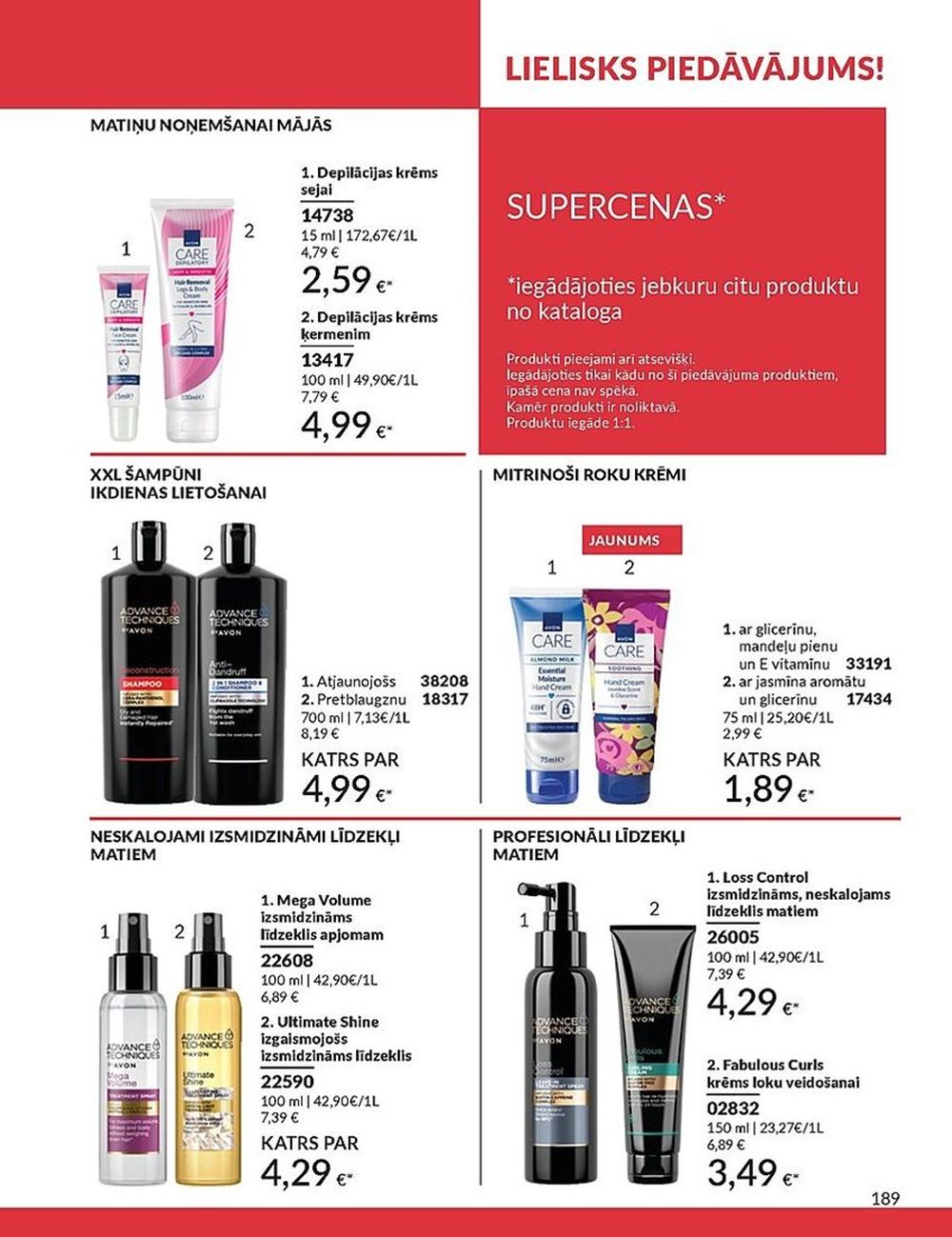 avon - AVON - Katalogs (01.05.2025 - 31.05.2025) - page: 189 avon - AVON - Katalogs (01.05.2025 - 31.05.2025) - page: 189