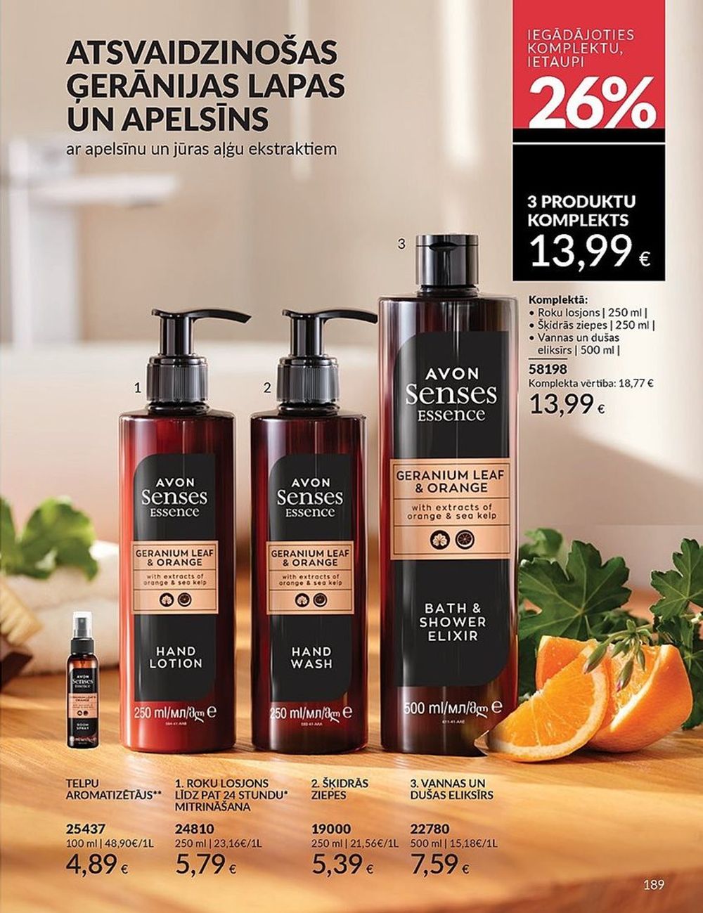 avon - AVON - Katalogs (01.06.2025 - 30.06.2025) - page: 189 avon - AVON - Katalogs (01.06.2025 - 30.06.2025) - page: 189