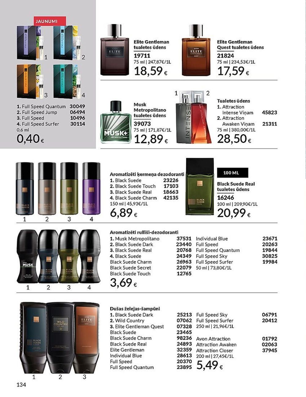 avon - AVON - Katalogs (01.06.2025 - 30.06.2025) - page: 134 avon - AVON - Katalogs (01.06.2025 - 30.06.2025) - page: 134