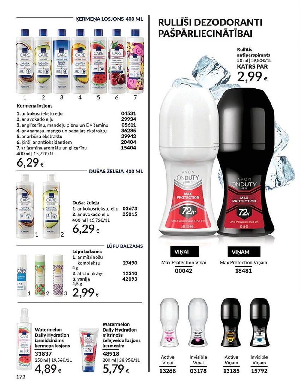 avon - AVON - Katalogs (01.06.2025 - 30.06.2025) - page: 172 avon - AVON - Katalogs (01.06.2025 - 30.06.2025) - page: 172