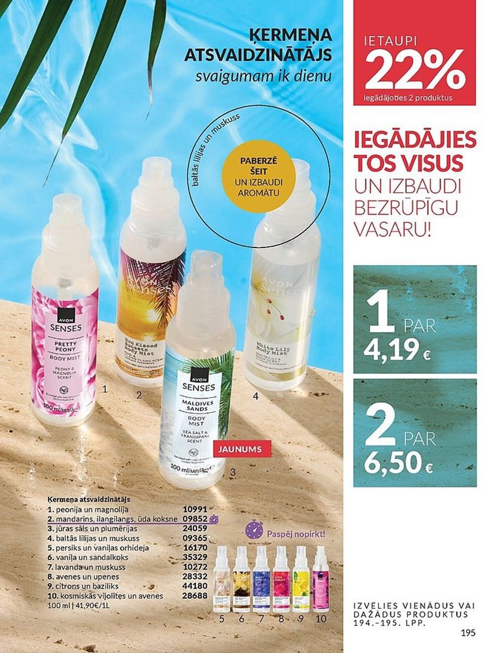 avon - AVON - Katalogs (01.06.2025 - 30.06.2025) - page: 195 avon - AVON - Katalogs (01.06.2025 - 30.06.2025) - page: 195