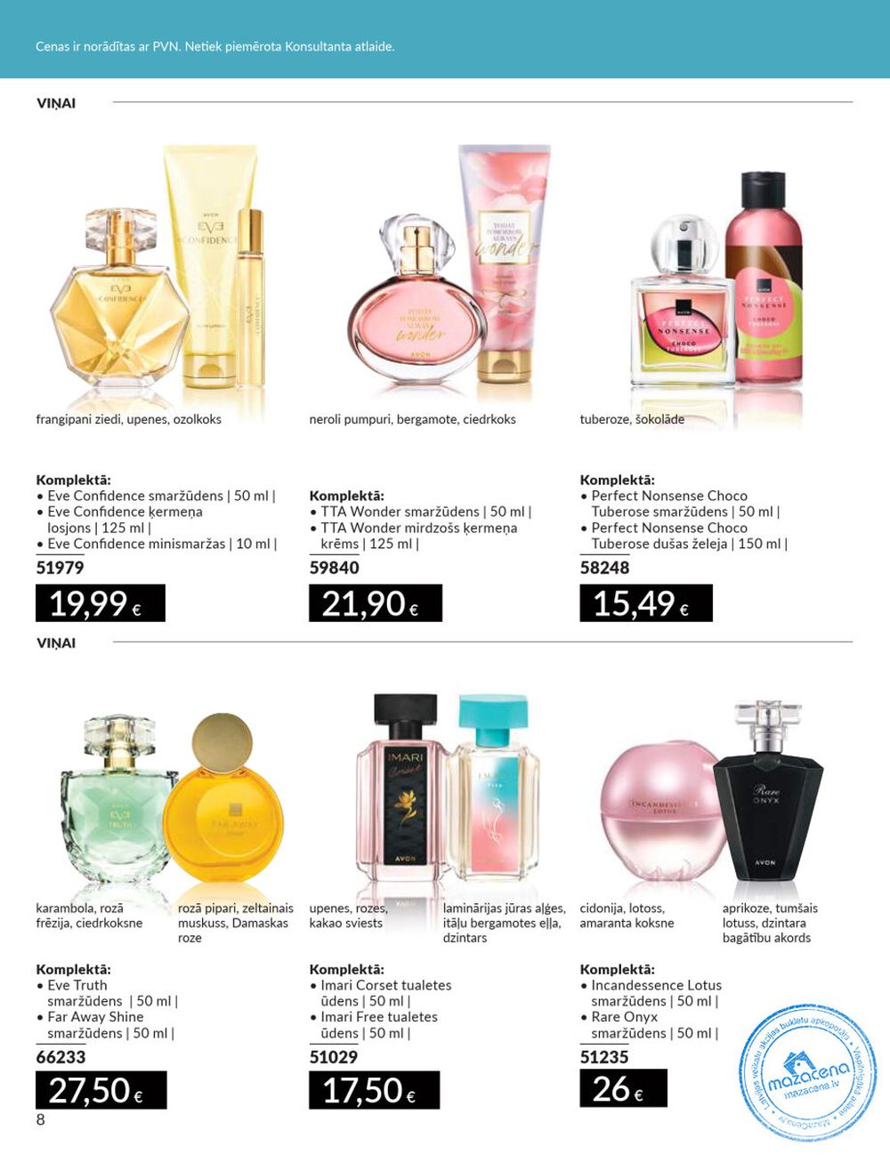 avon - AVON - Katalogs (01.08.2025 - 31.08.2025) - page: 8 avon - AVON - Katalogs (01.08.2025 - 31.08.2025) - page: 8