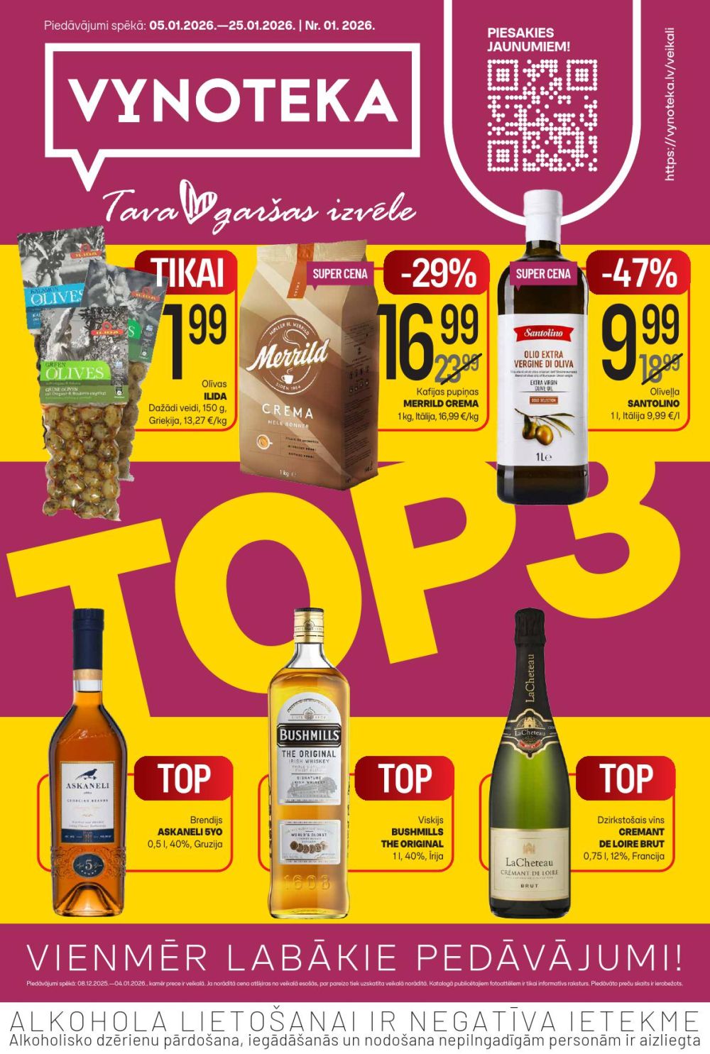 vynoteka - VYNOTEKA (05.01.2026 - 25.01.2026)