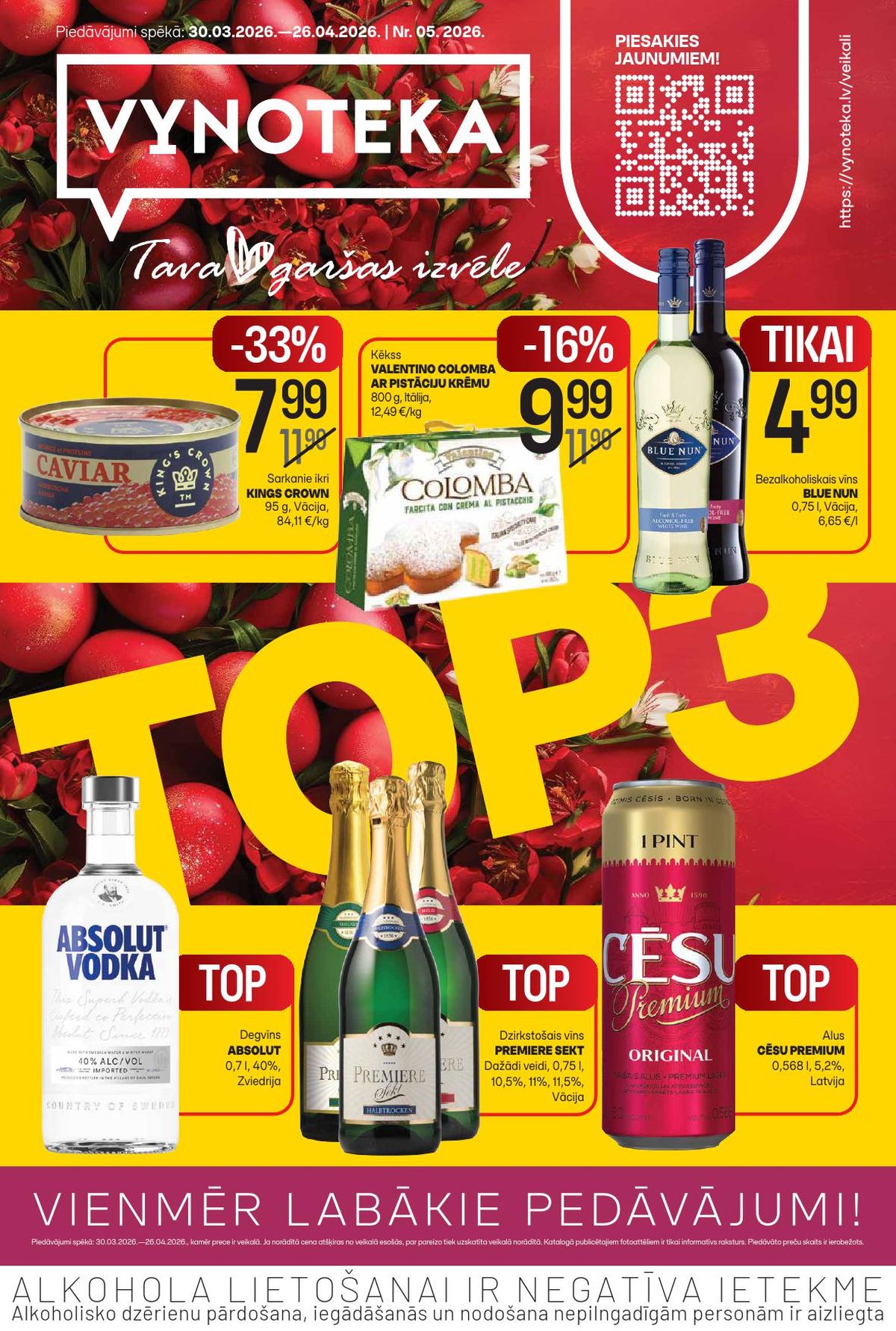 vynoteka - VYNOTEKA (30.03.2026 - 26.04.2026)